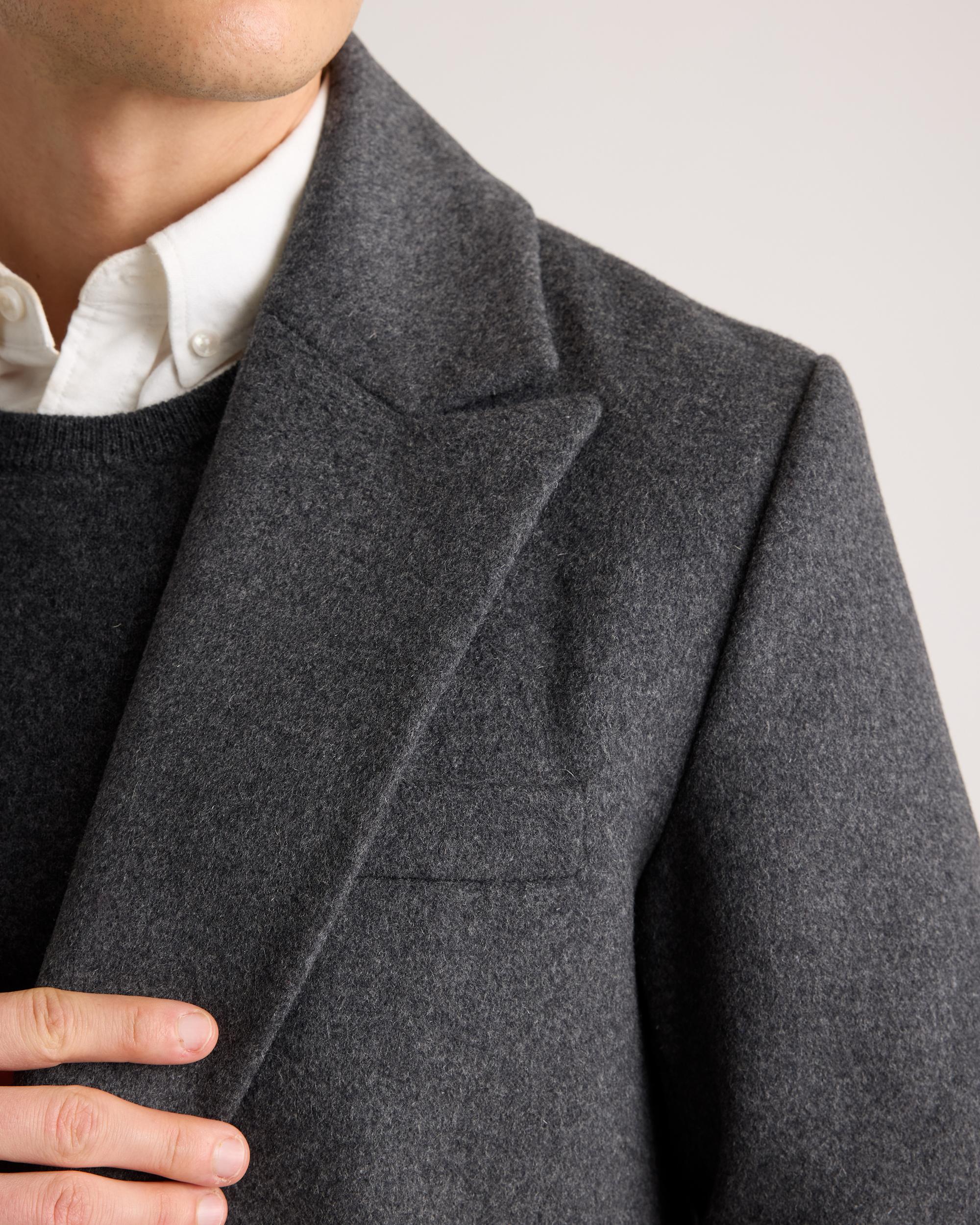 Quince | Men's Italian Wool Belted Overcoat Size XL, Wool/Nylon Product Image