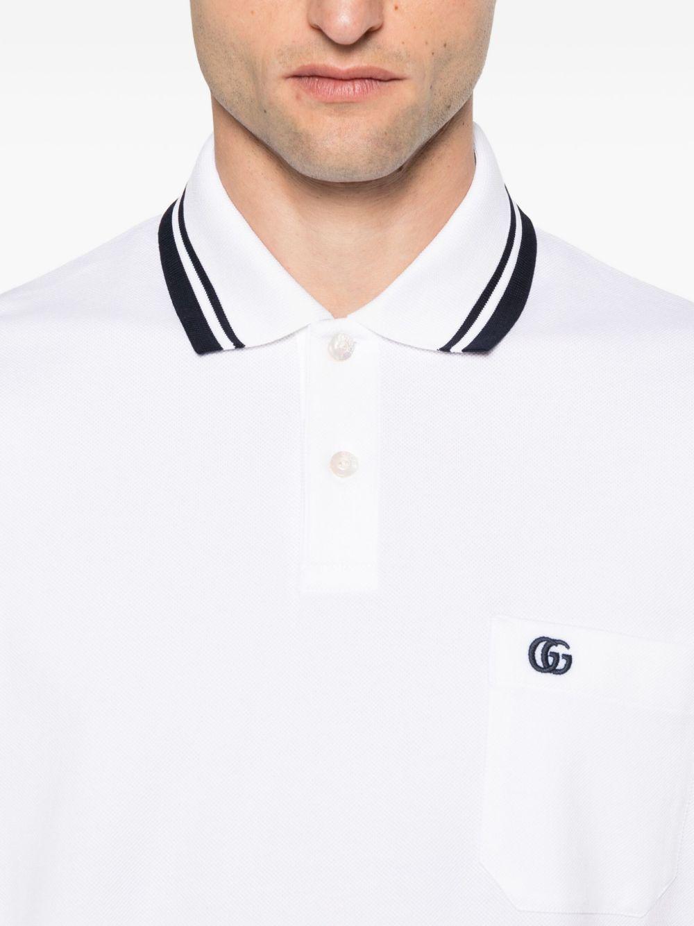 tipped collar polo shirt Product Image