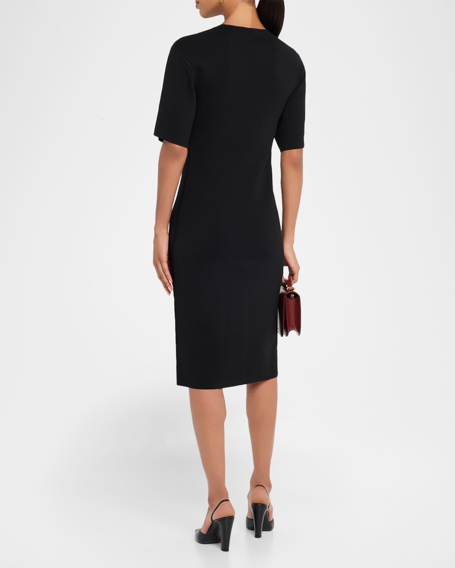 Short-Sleeve Knit T-Shirt Dress Product Image