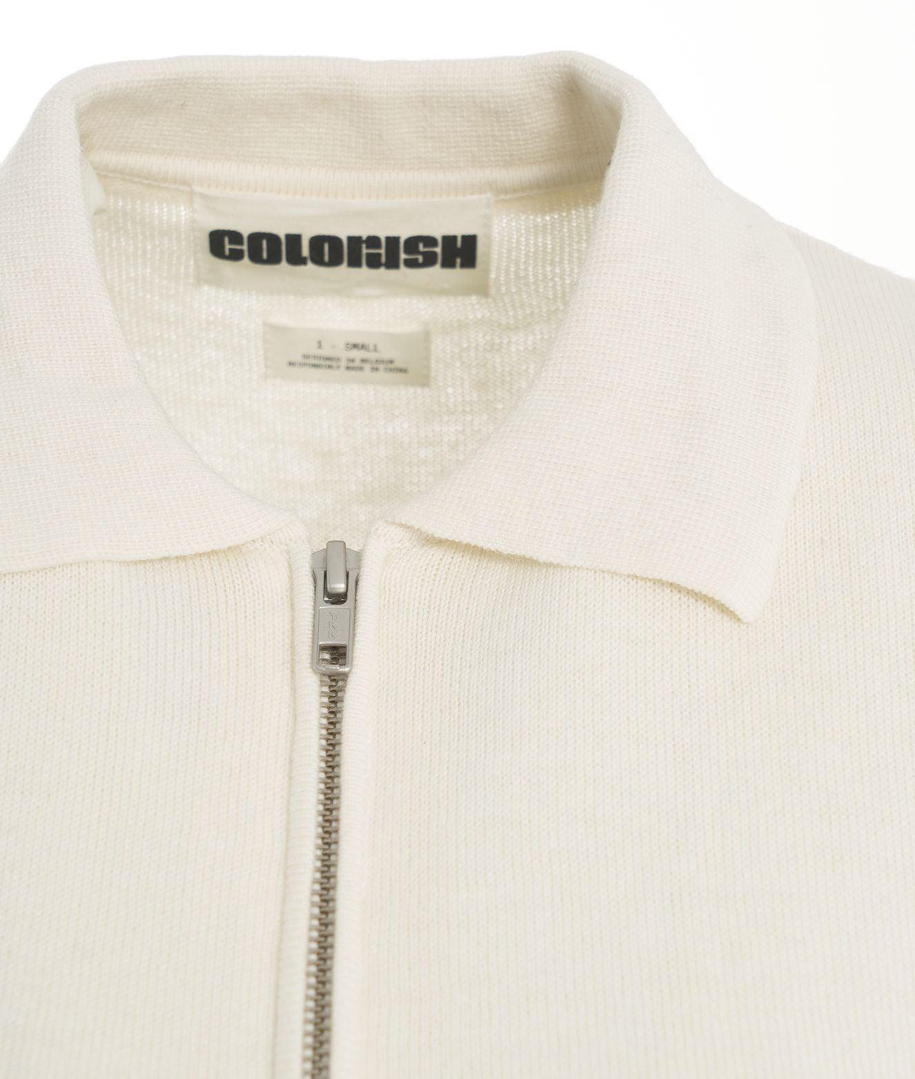 Cropped knit T-shirt Product Image