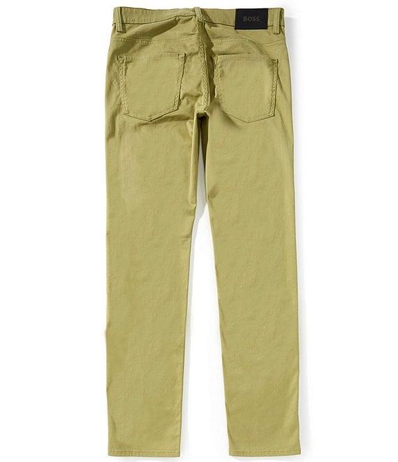 Hugo Boss BOSS Slim Fit Delaware Tapered Stretch Jeans Product Image