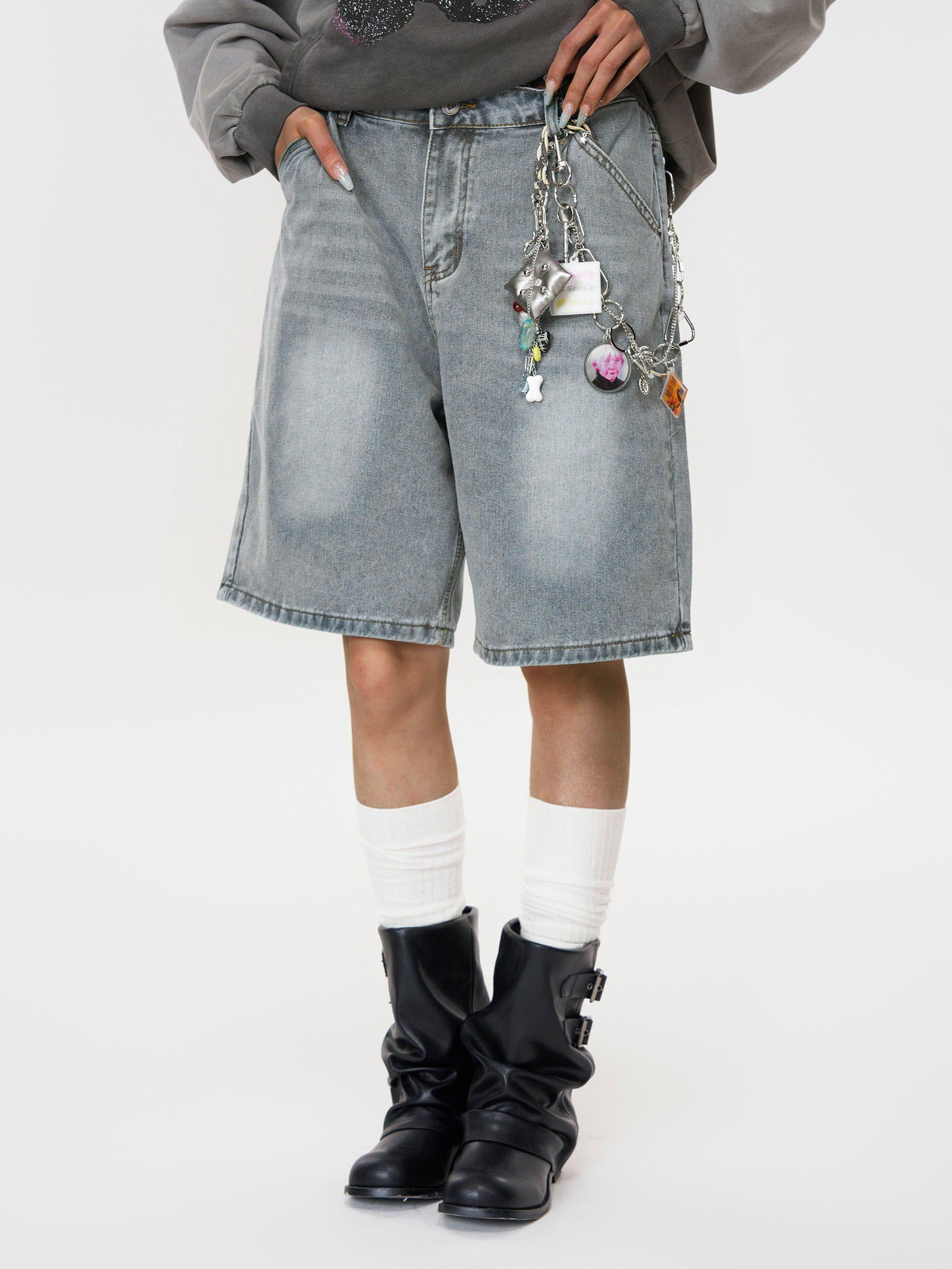 Aelfric Eden Washed Wrinkle Jorts Product Image