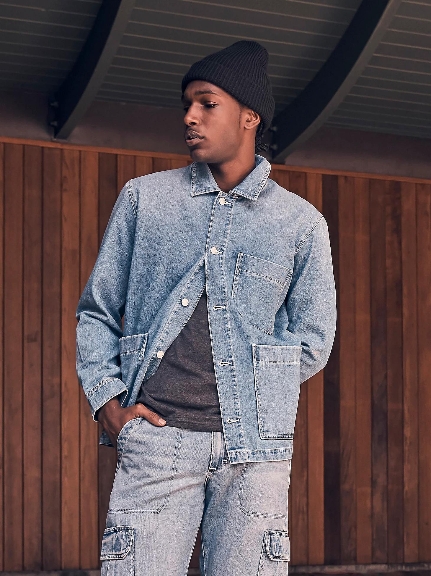 Men's Utility Chore Jacket in Mid Product Image