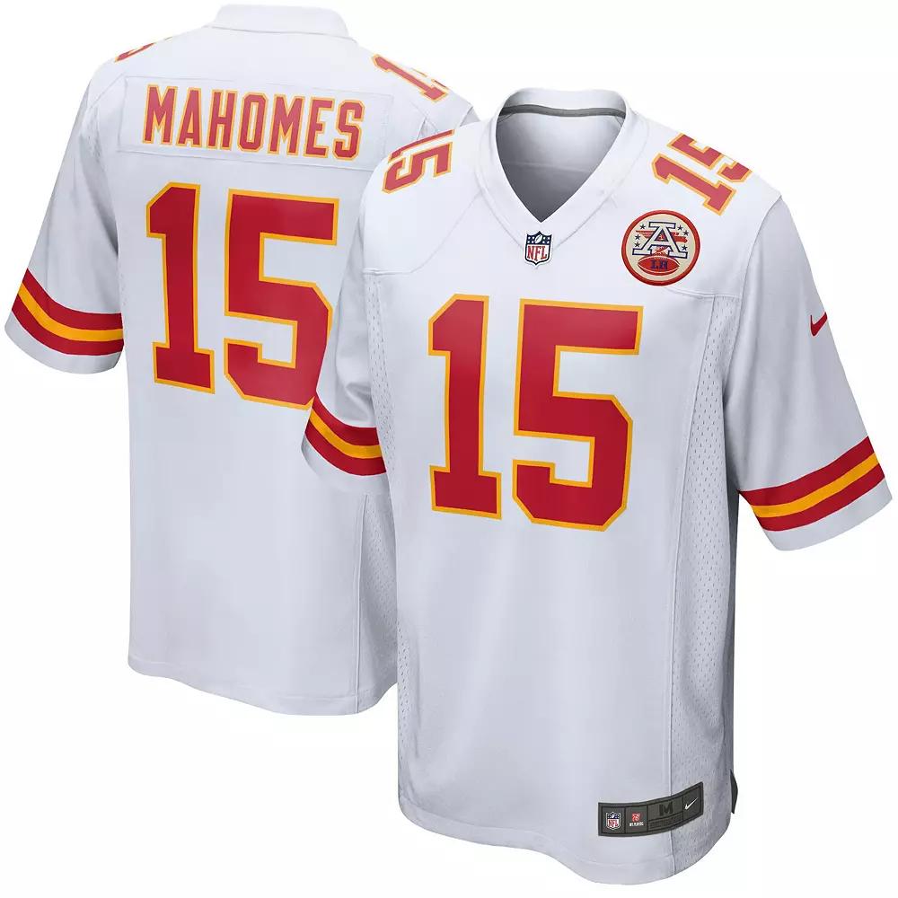 Men's Nike Patrick Mahomes White Kansas City Chiefs Game Jersey, Size: 3XL Product Image