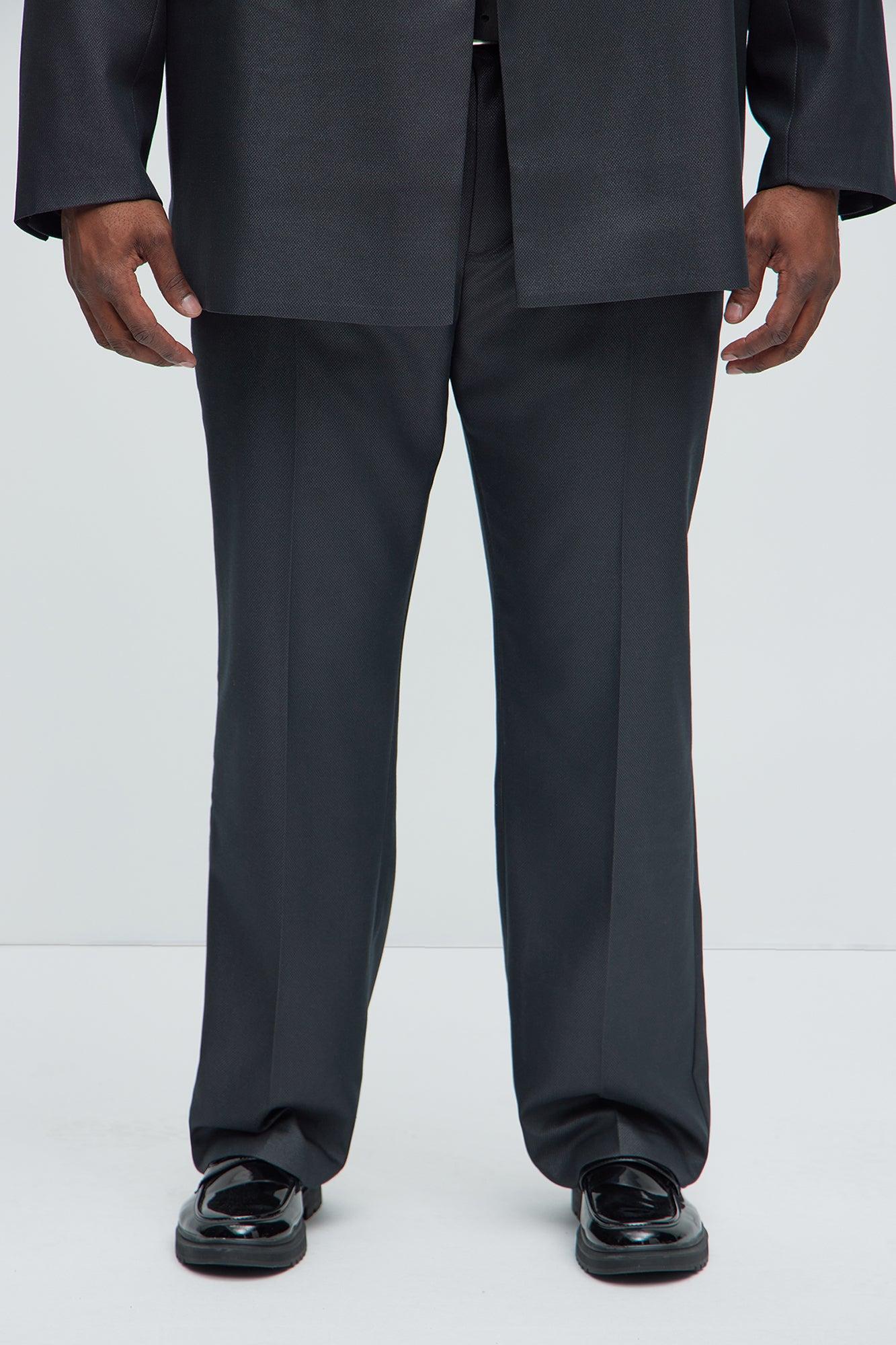 Hulbert Straight Trousers - Black Product Image