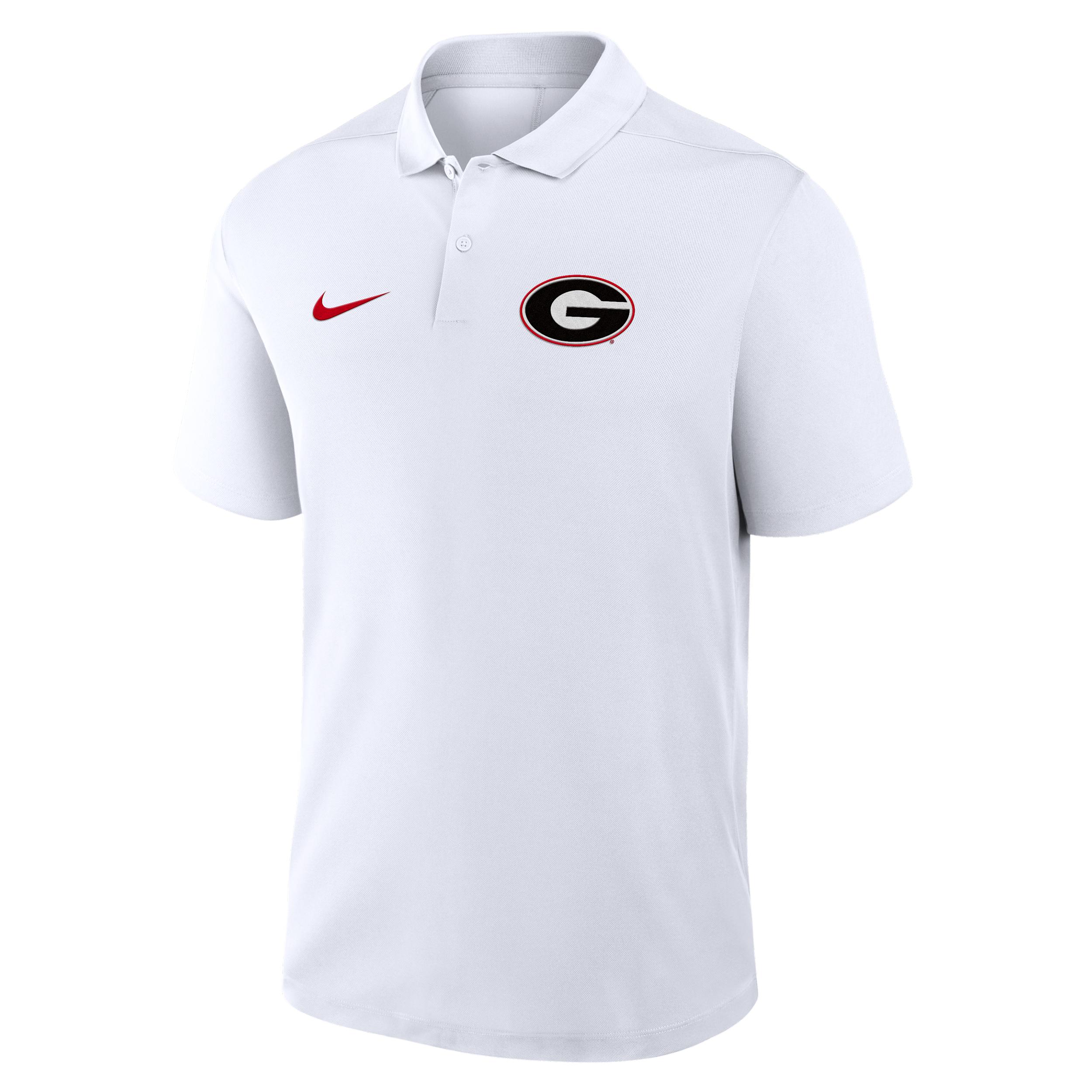 Georgia Primetime Victory Primary Logo Nike Mens Dri-FIT College Polo | 035810ANGB-KJH Product Image