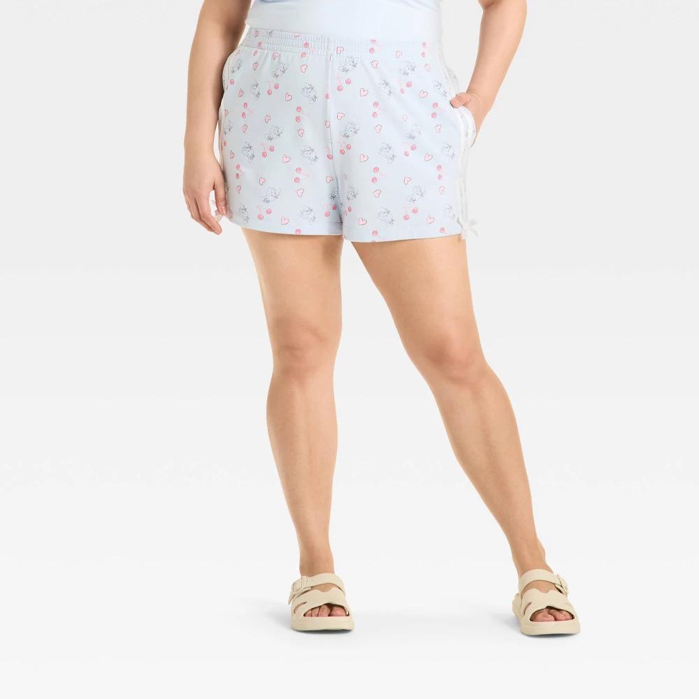 Women's Cinnamoroll Graphic Shorts - Blue Product Image