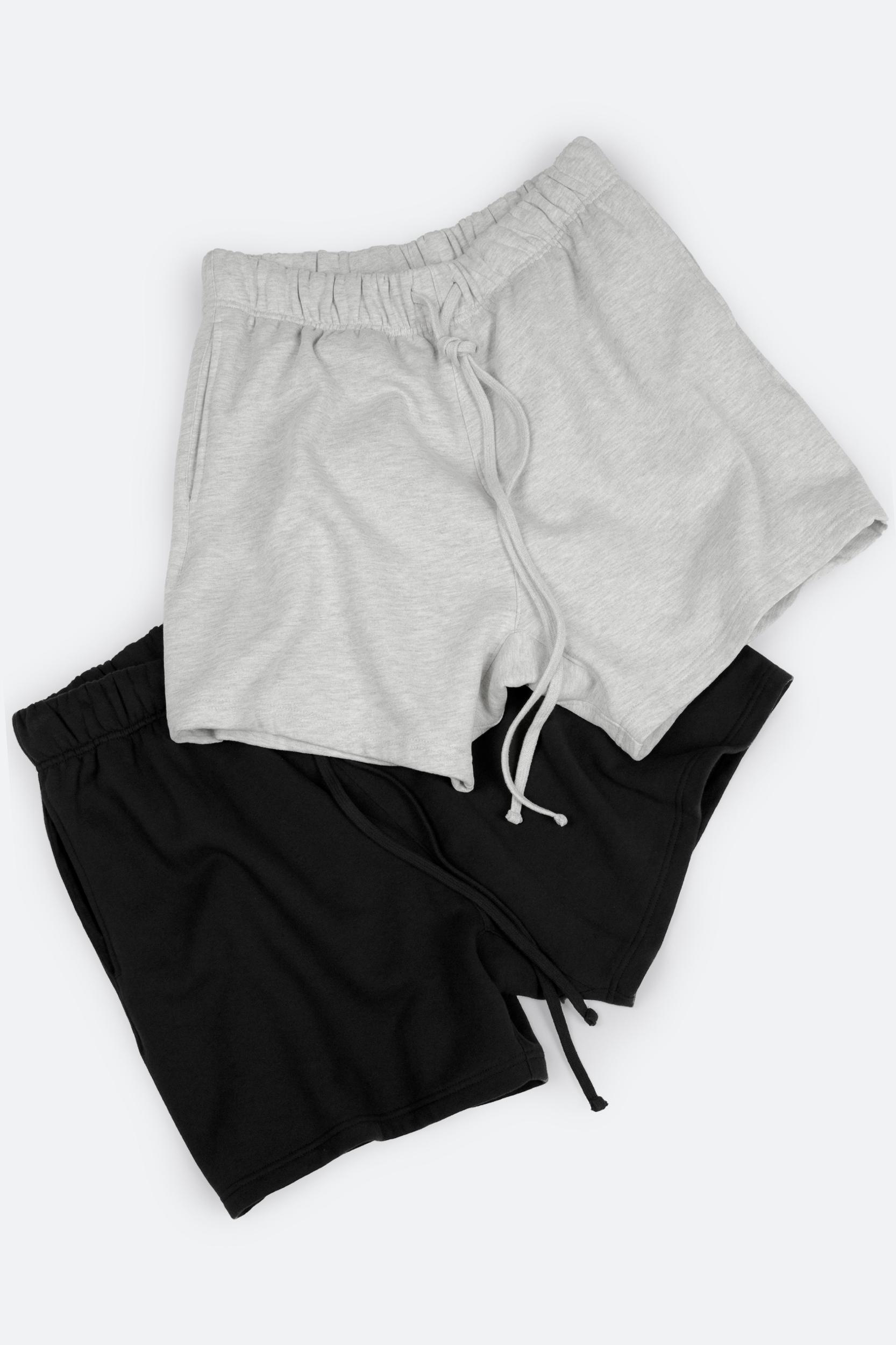 Every Day Sweatshorts 2 Pack - Black/Grey Product Image