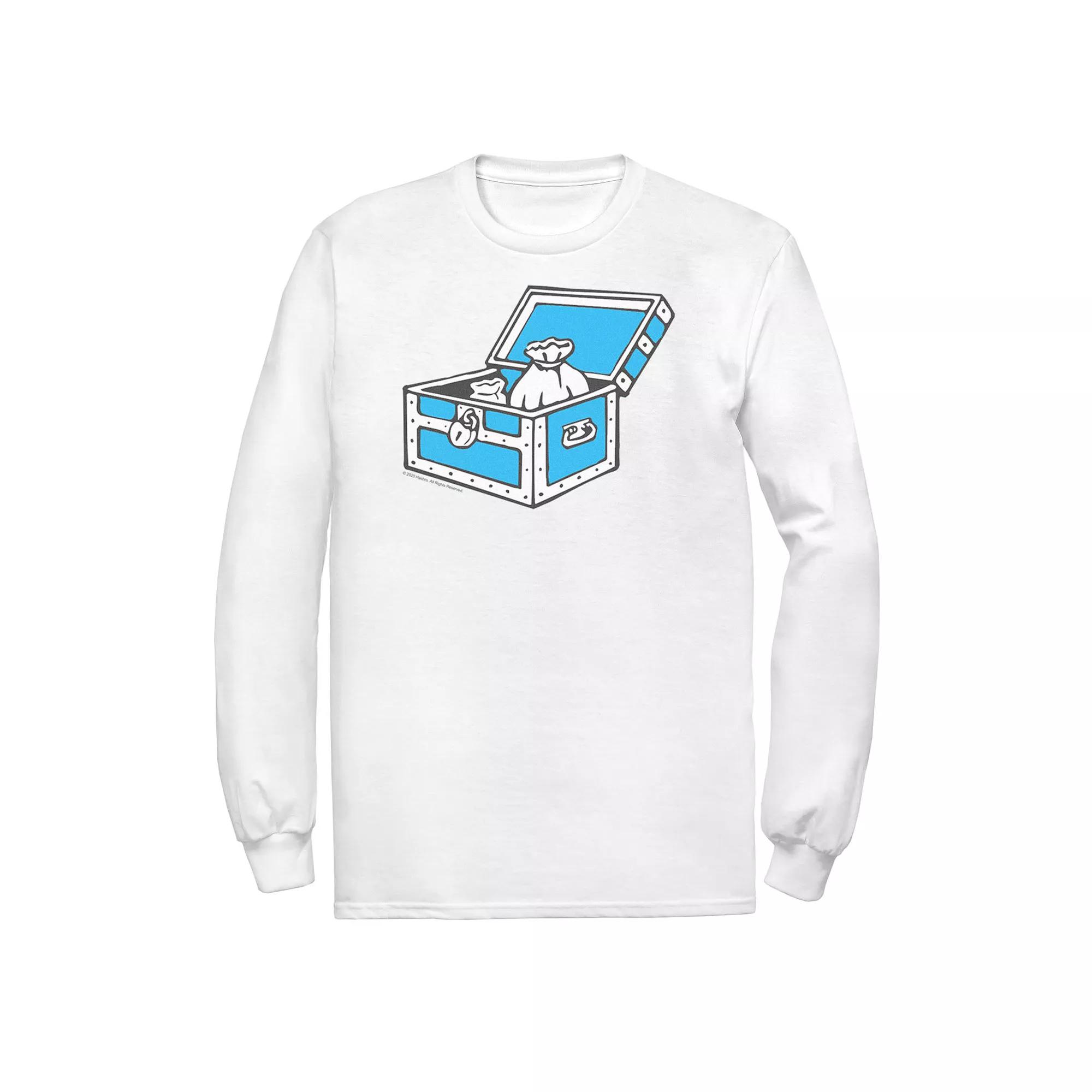 Men's Monopoly Community Chest Logo Tee, Size: XL, White Product Image