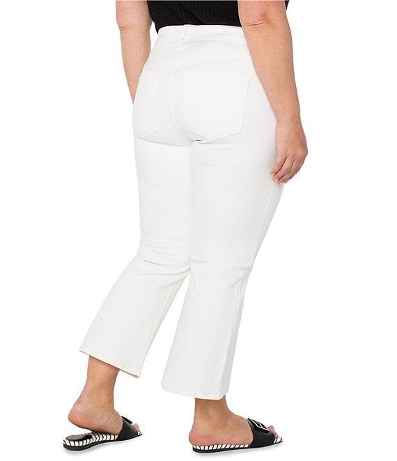Liverpool Los Angeles Plus Size Hannah Mid Rise Cropped Jeans Product Image