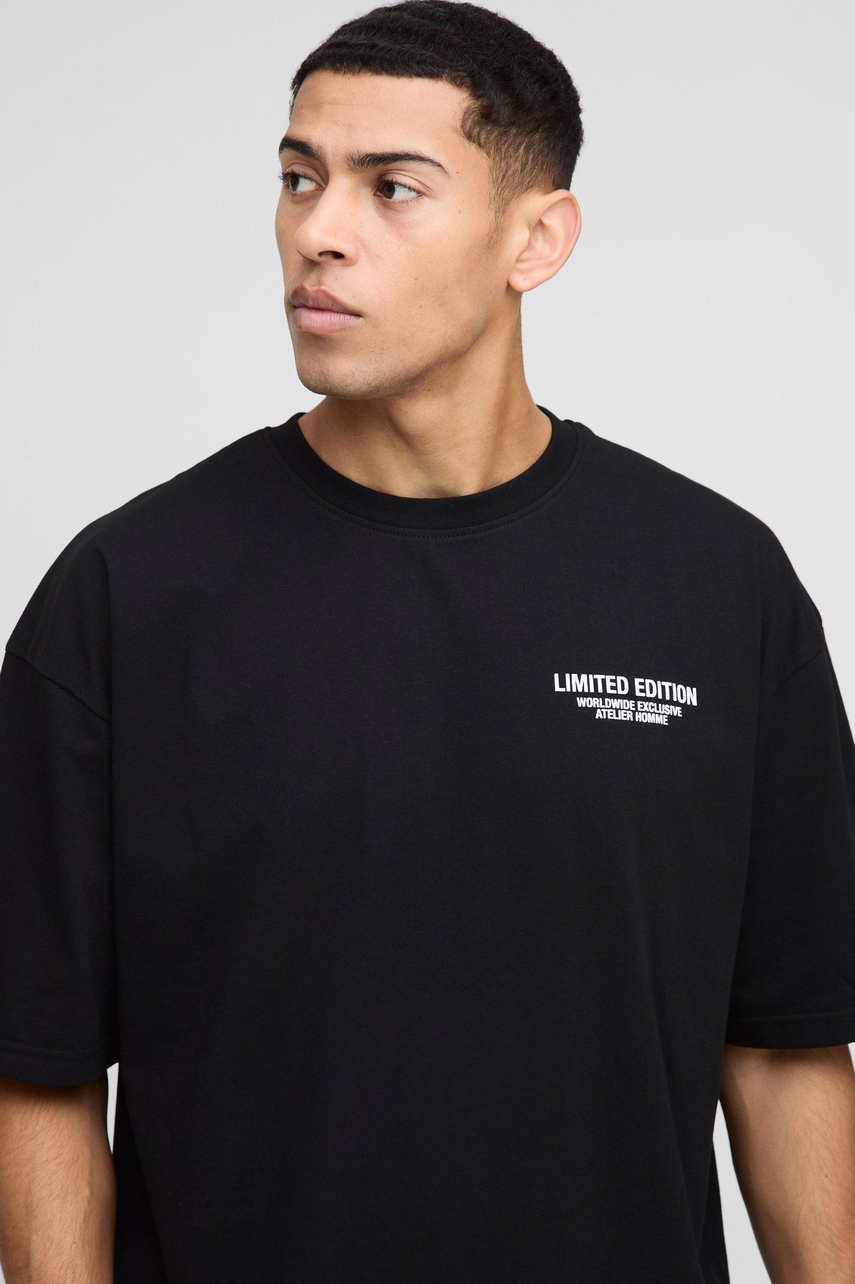 Oversized Boxy Limited Edition T-Shirt | boohooMAN USA Product Image