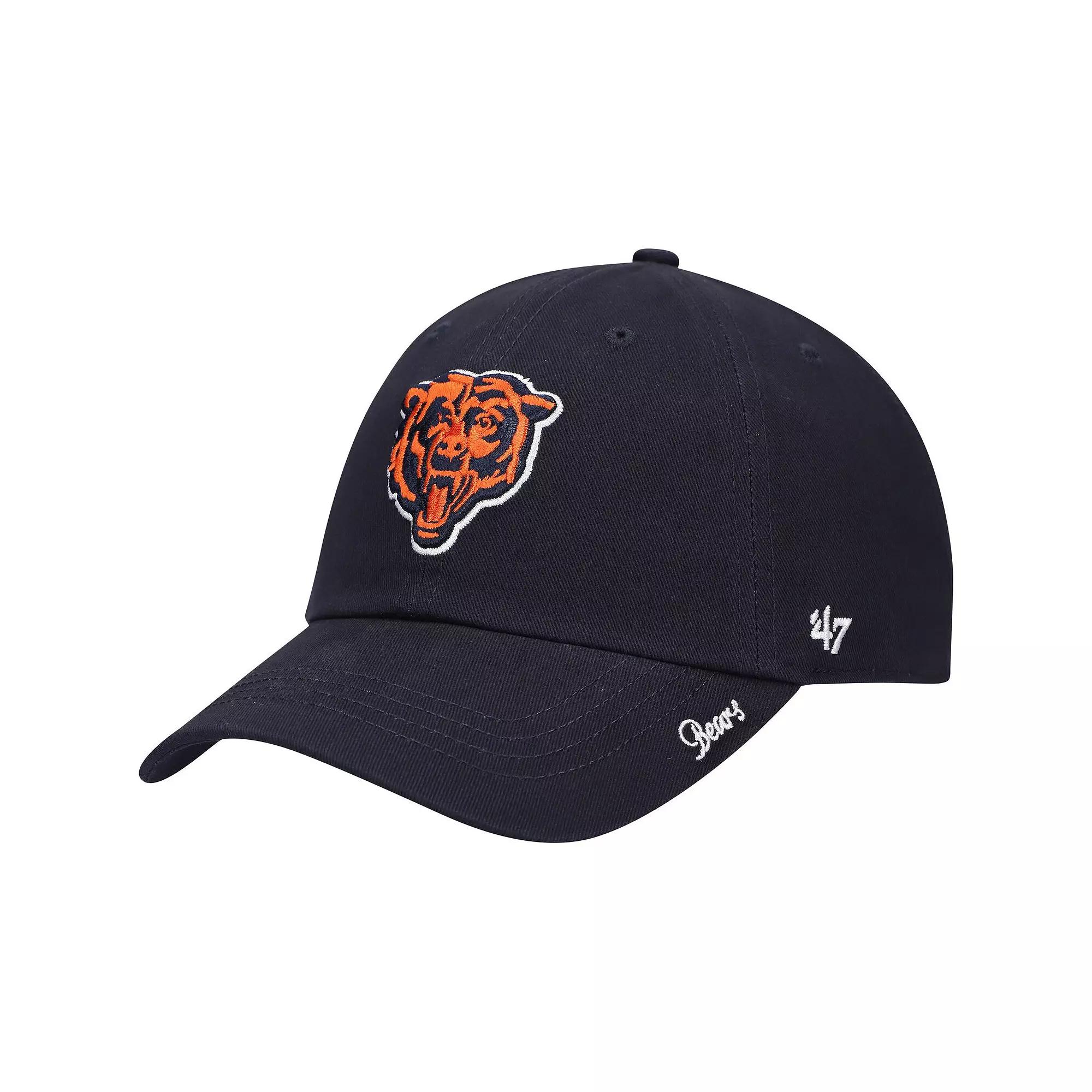 Women's '47 Navy Chicago Bears Miata Clean Up Legacy Adjustable Hat, Blue Product Image