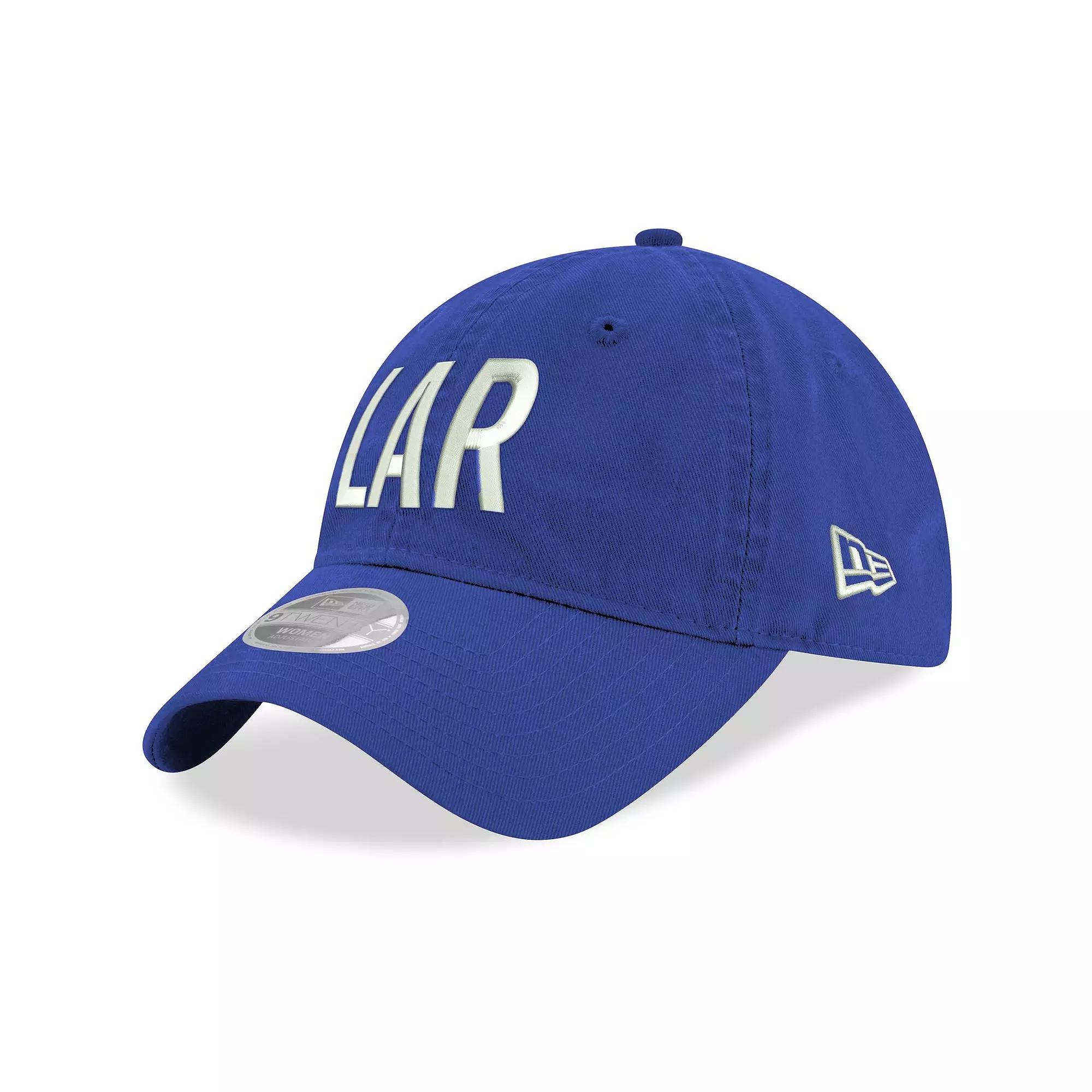 Women's New Era Royal Los Angeles Rams Hometown Team 9TWENTY Adjustable Hat, Blue Product Image