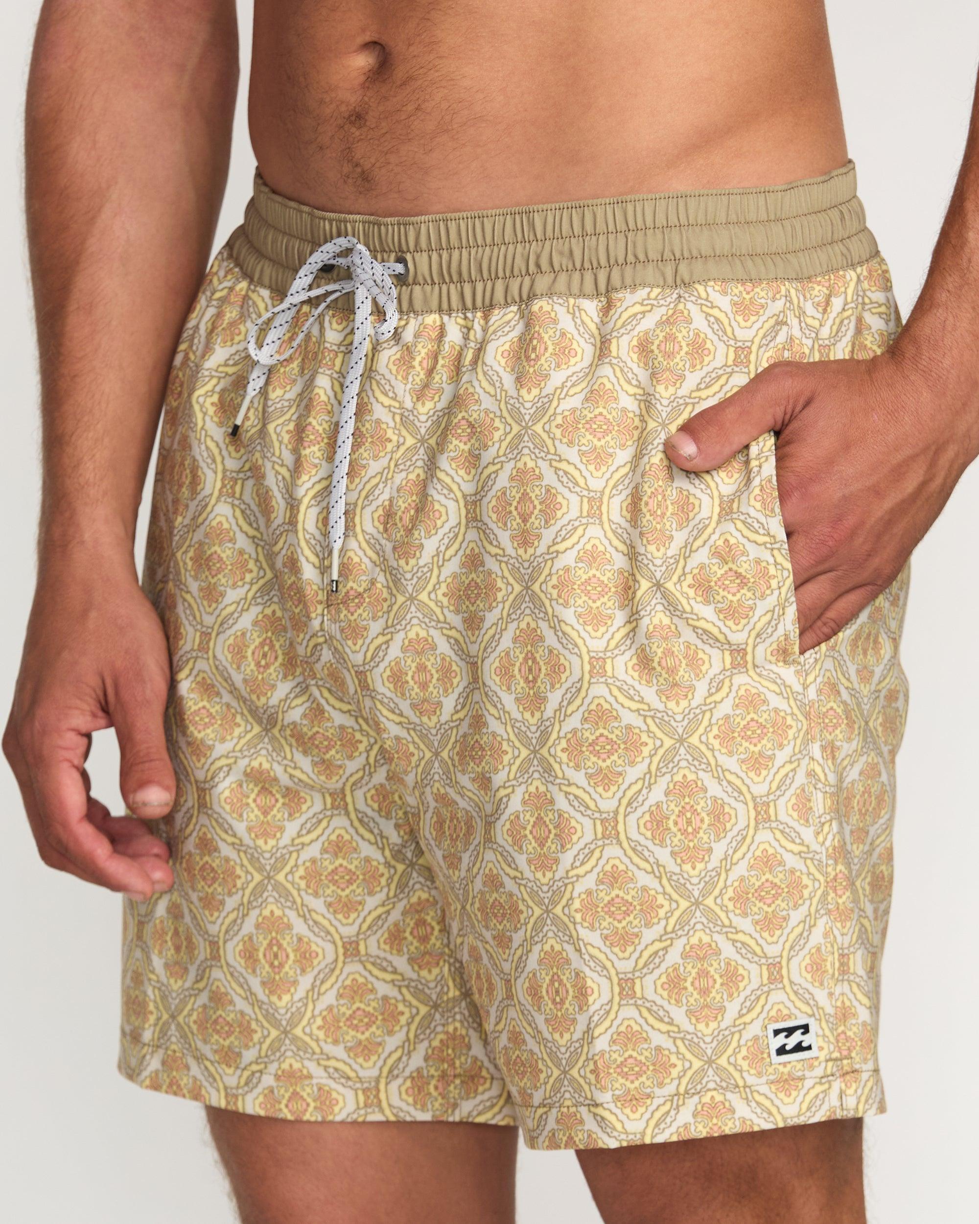 Larry Laybacks 19" Cord Shorts - Washed Blue Male Product Image