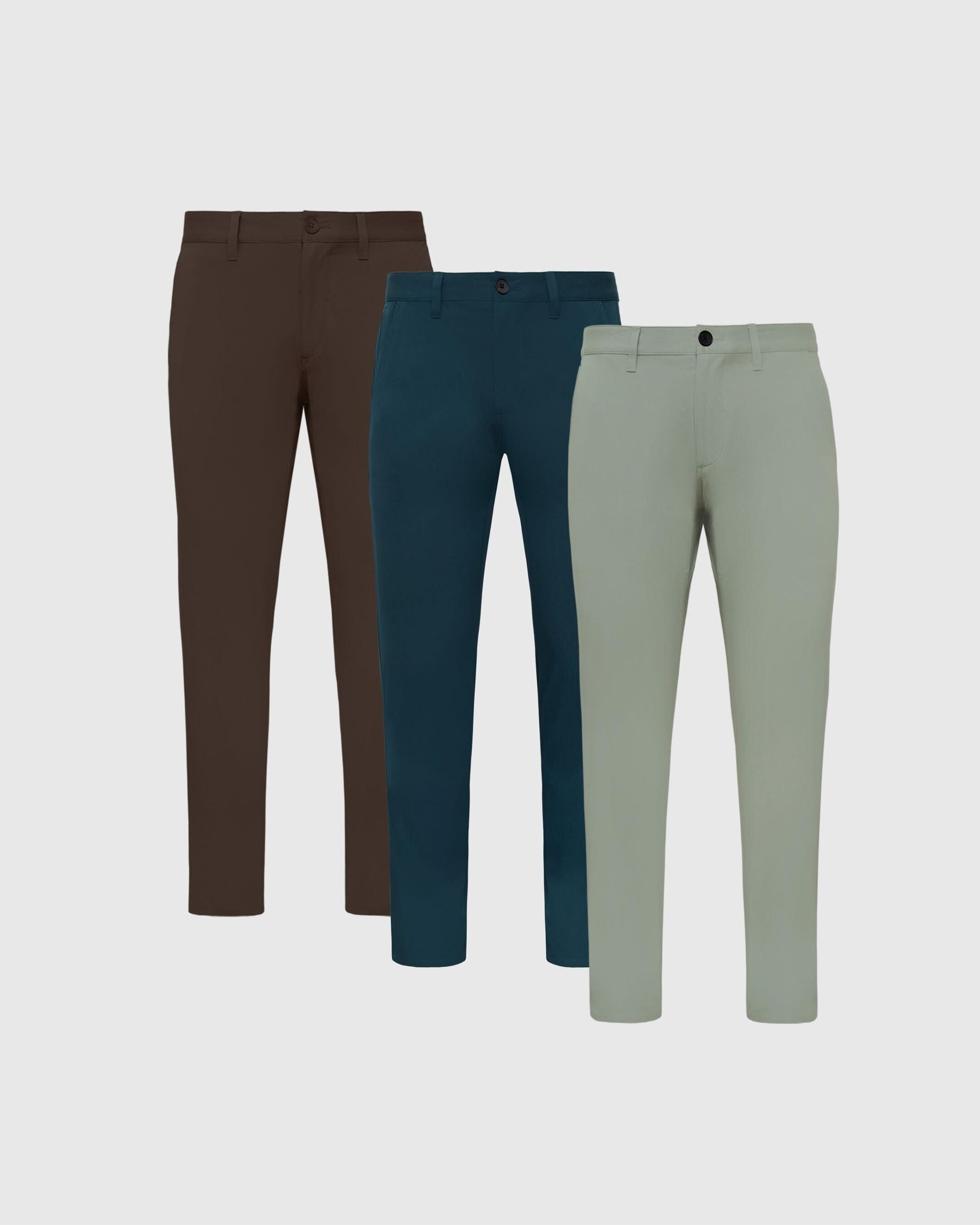 Seasonal Hues Slim Twill Chino Pant 3-Pack Product Image