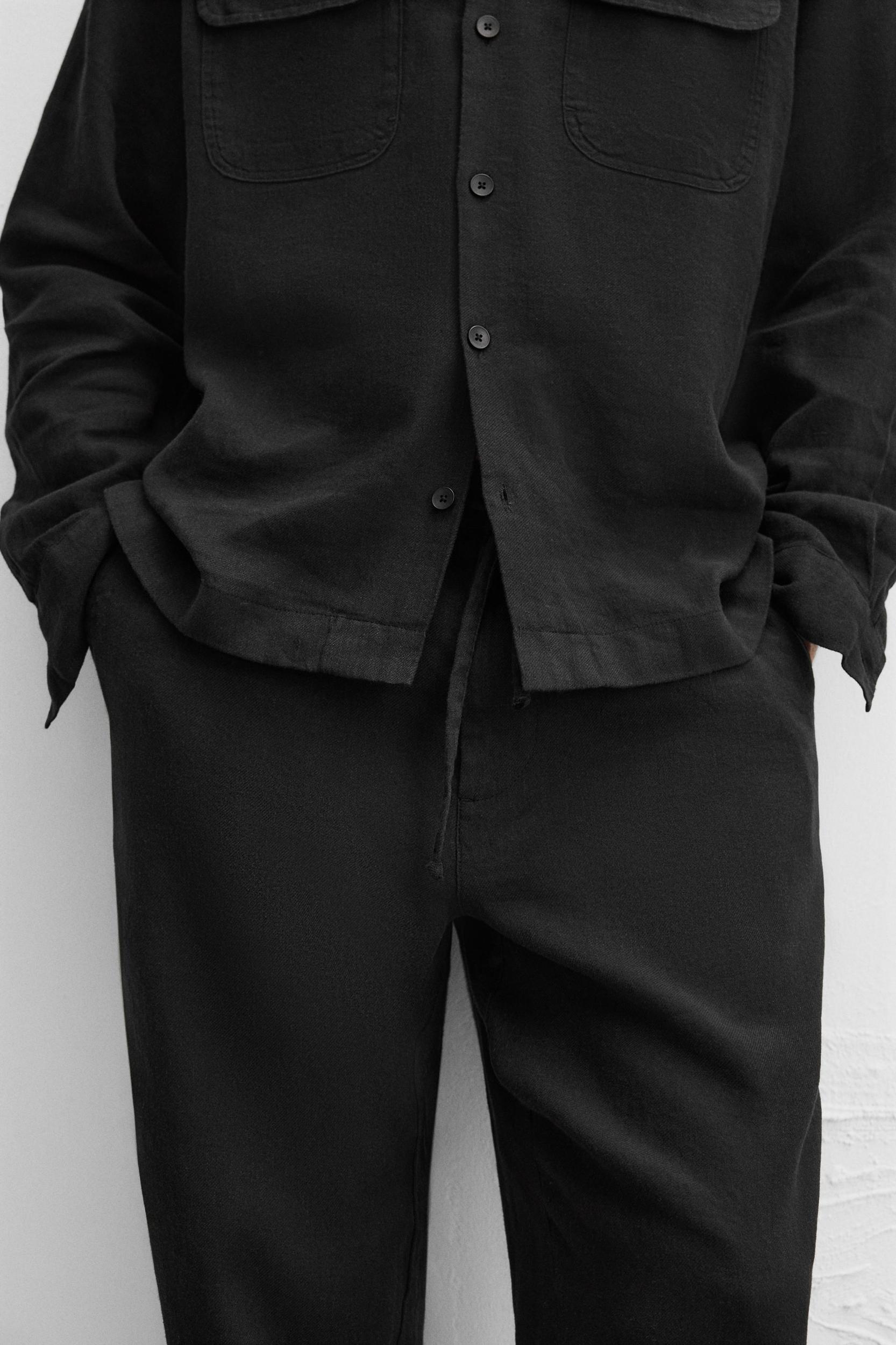 LINEN - COTTON PANTS Product Image