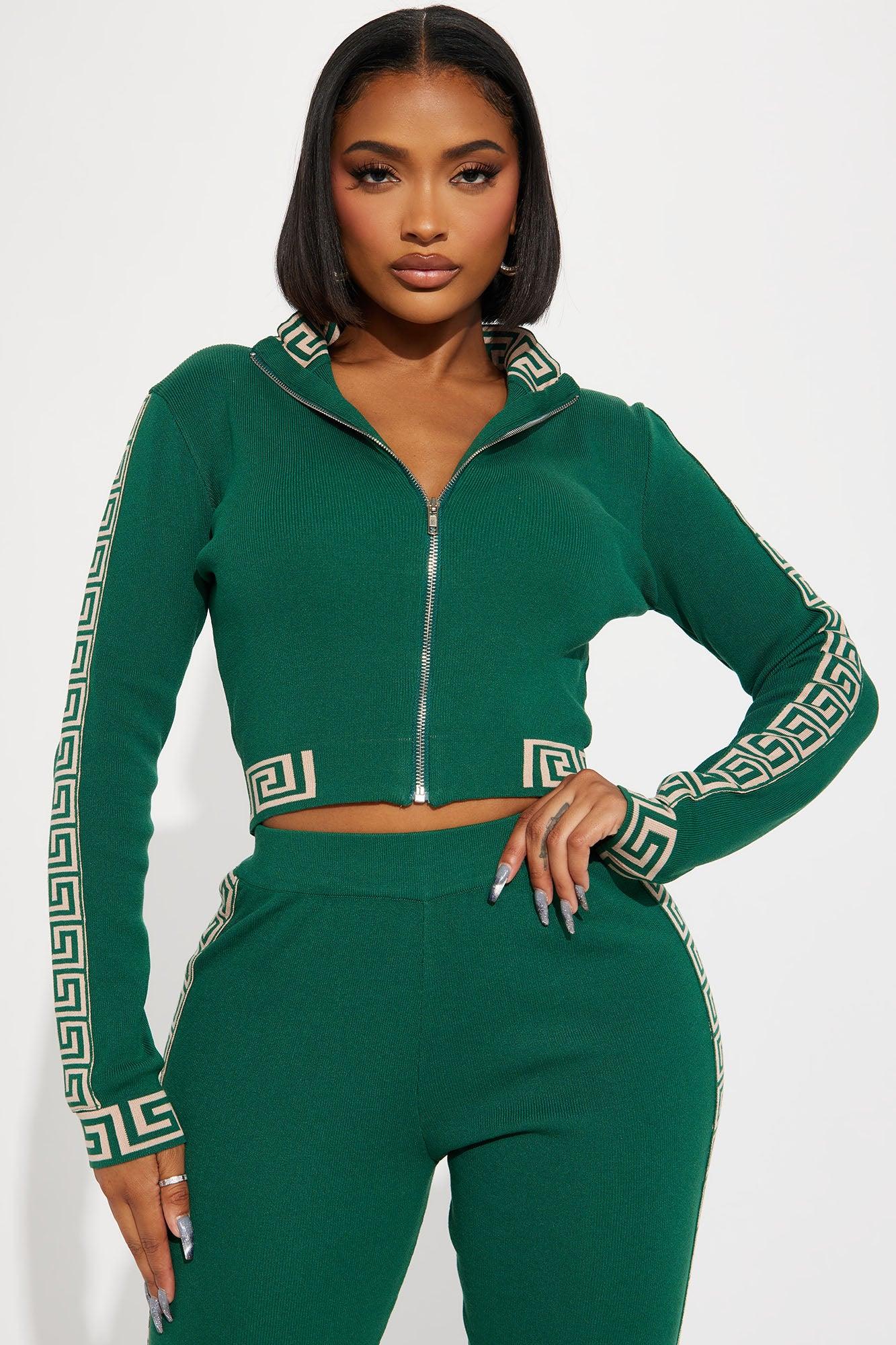 Passing By You Sweater Legging Set - Hunter Product Image