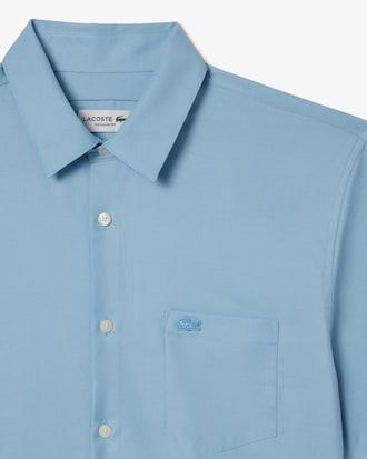 Regular Fit Short Sleeved Cotton Shirt Product Image