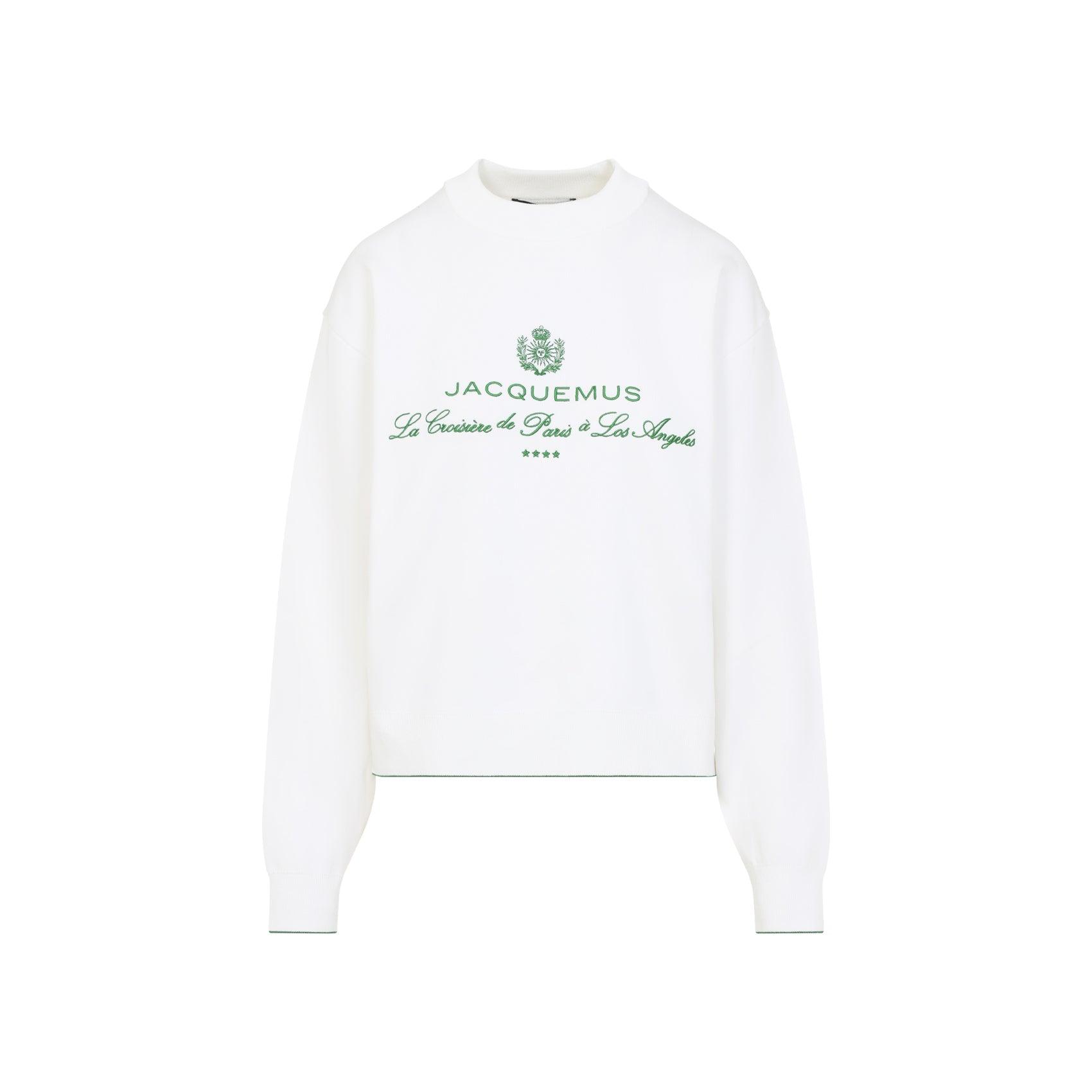 logo-embroidered sweatshirt Product Image