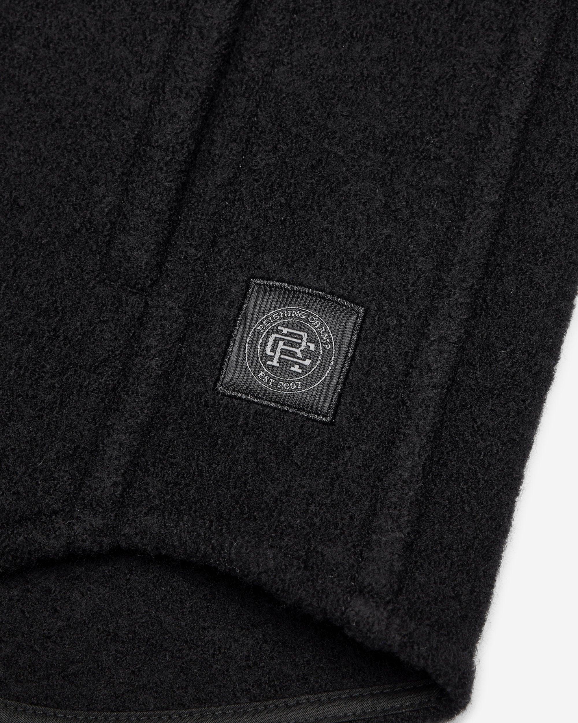 Plus Size Twill Patchwork Contrast Trim Button Up Blazer Black Women Office Plain Contrast Sleeve Long Sleeve Suit Collar 14-16/1X Office Blazers BloomChic Product Image