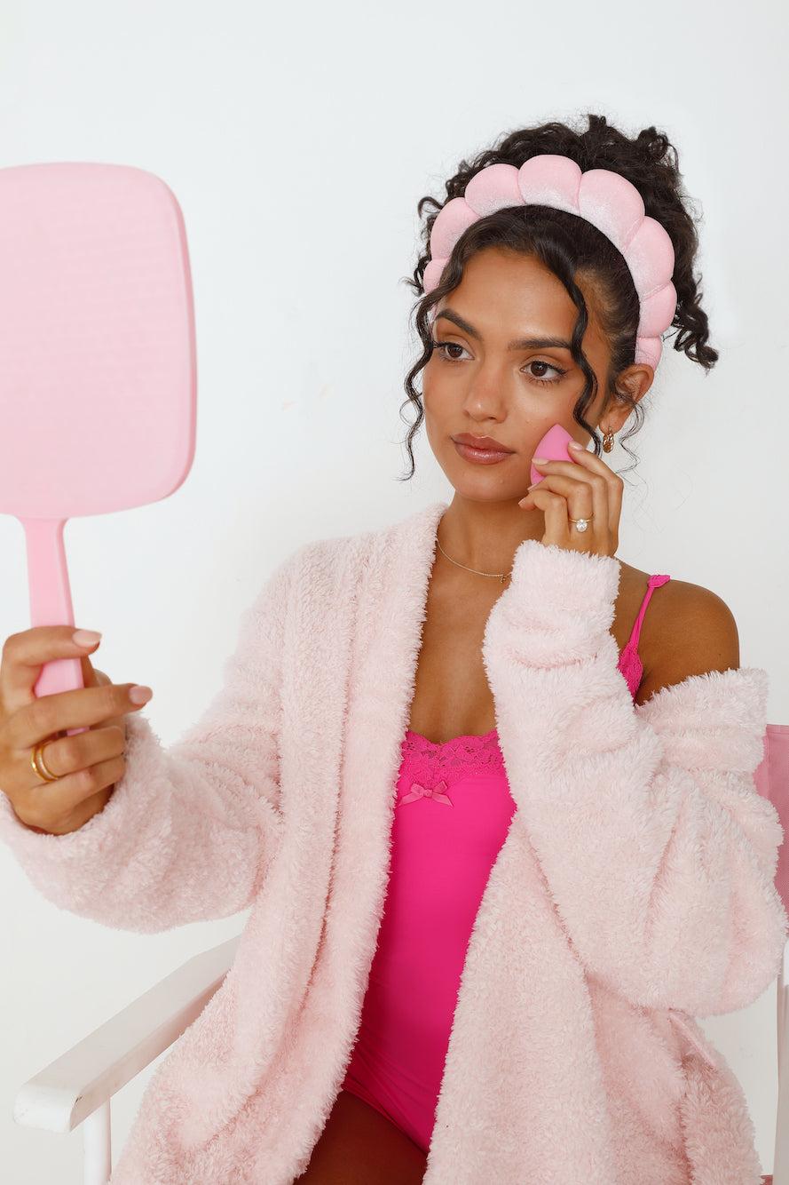 Get Ready With Me Headband Pink Product Image