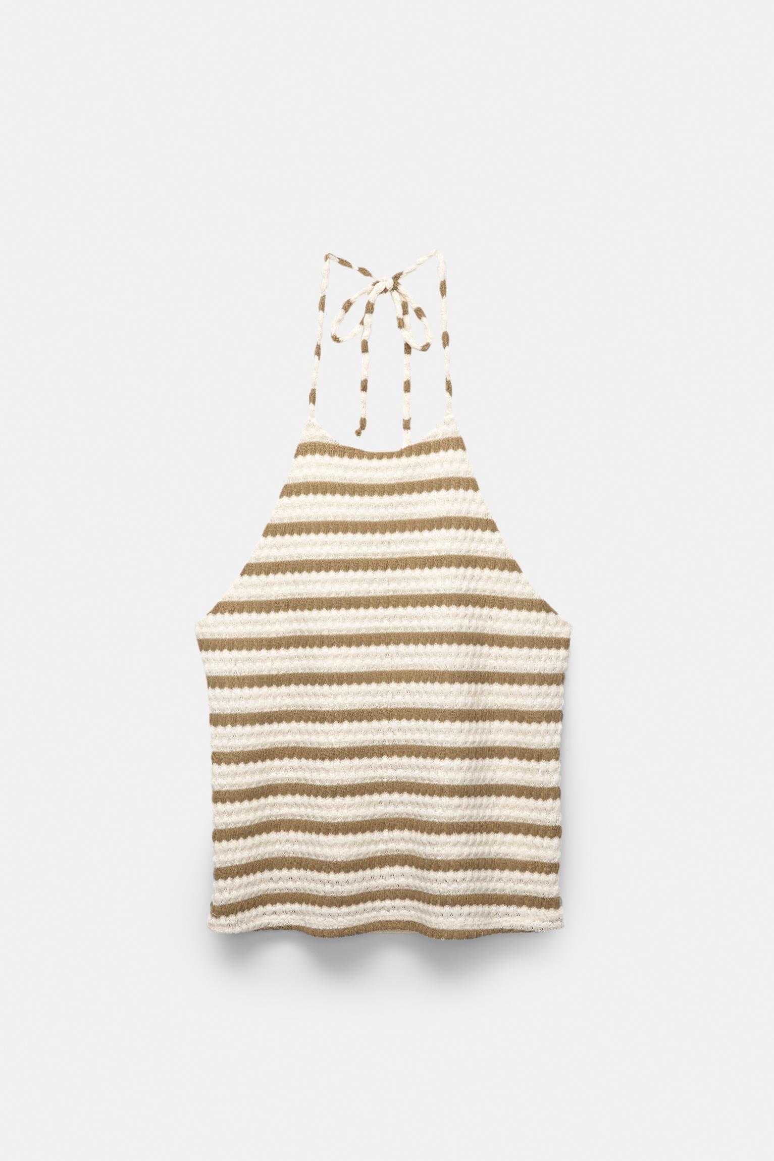 Striped rustic top Product Image