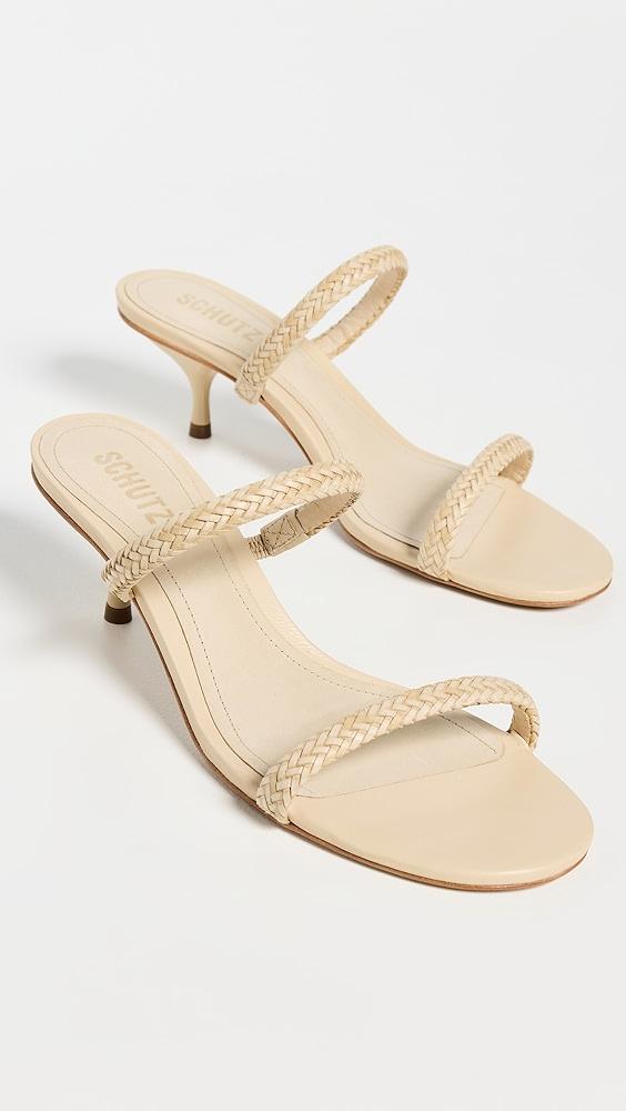 Schutz Taliah Woven Heels | Shopbop Product Image