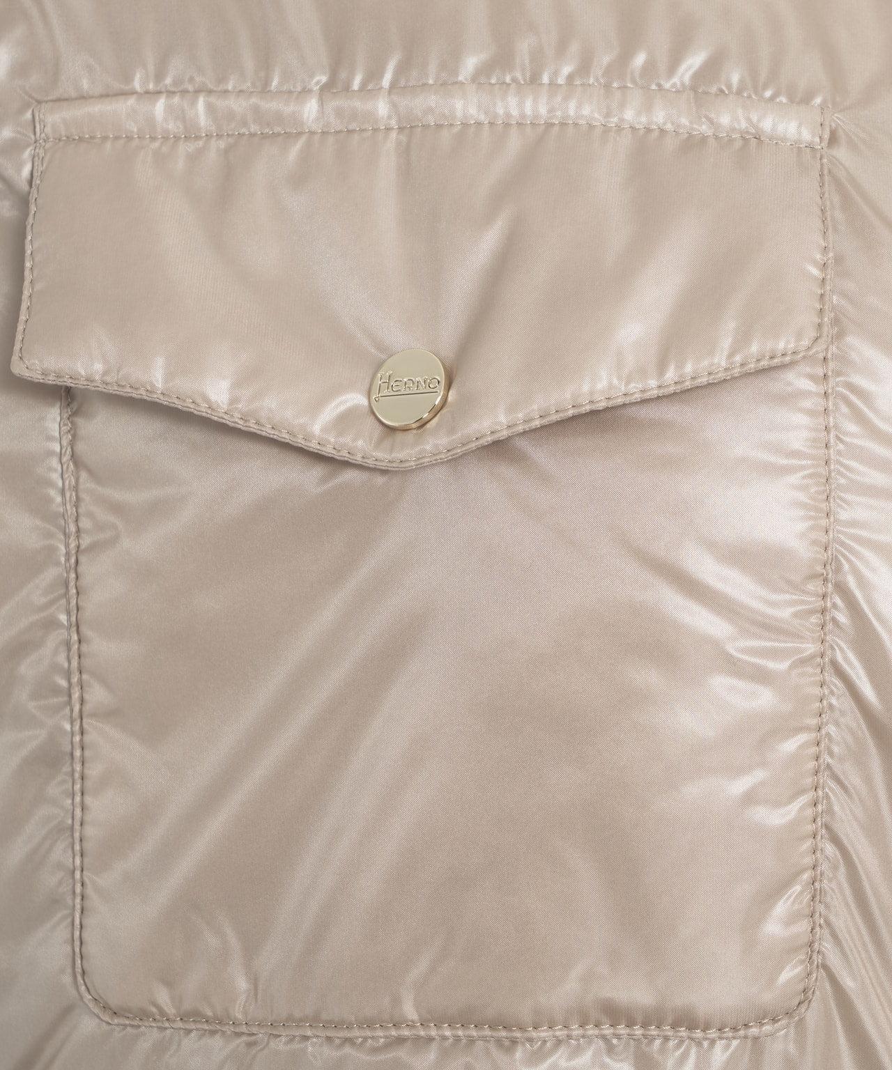 Lightweight down overshirt Product Image