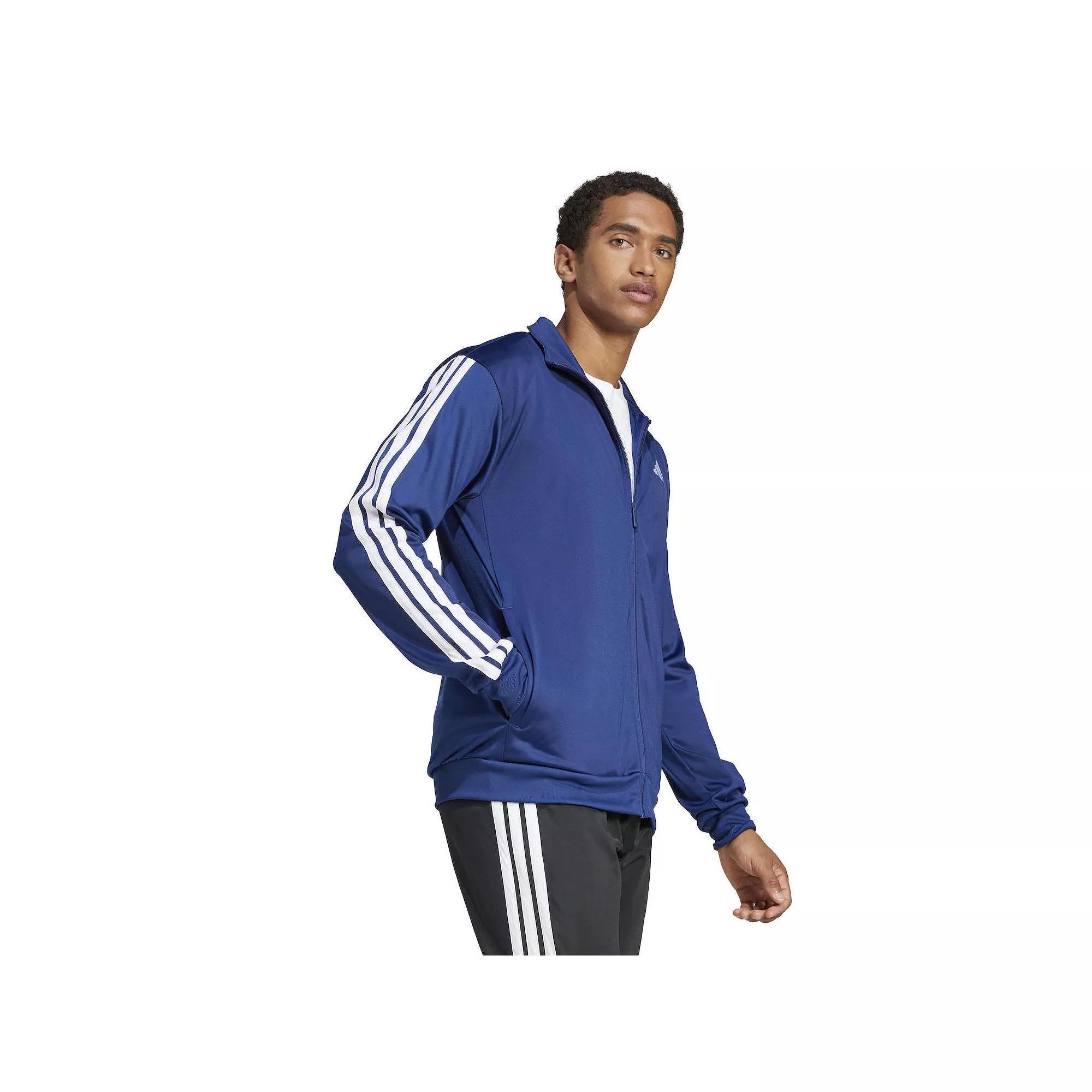 Men's adidas 3-Stripes Tricot Regular Sportswear Track Jacket,  Product Image