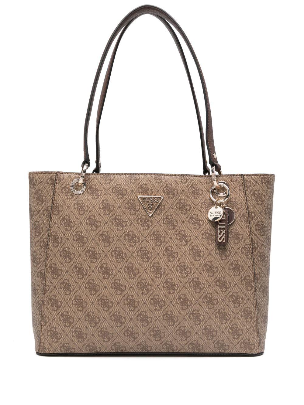 monogram-print shoulder bag Product Image