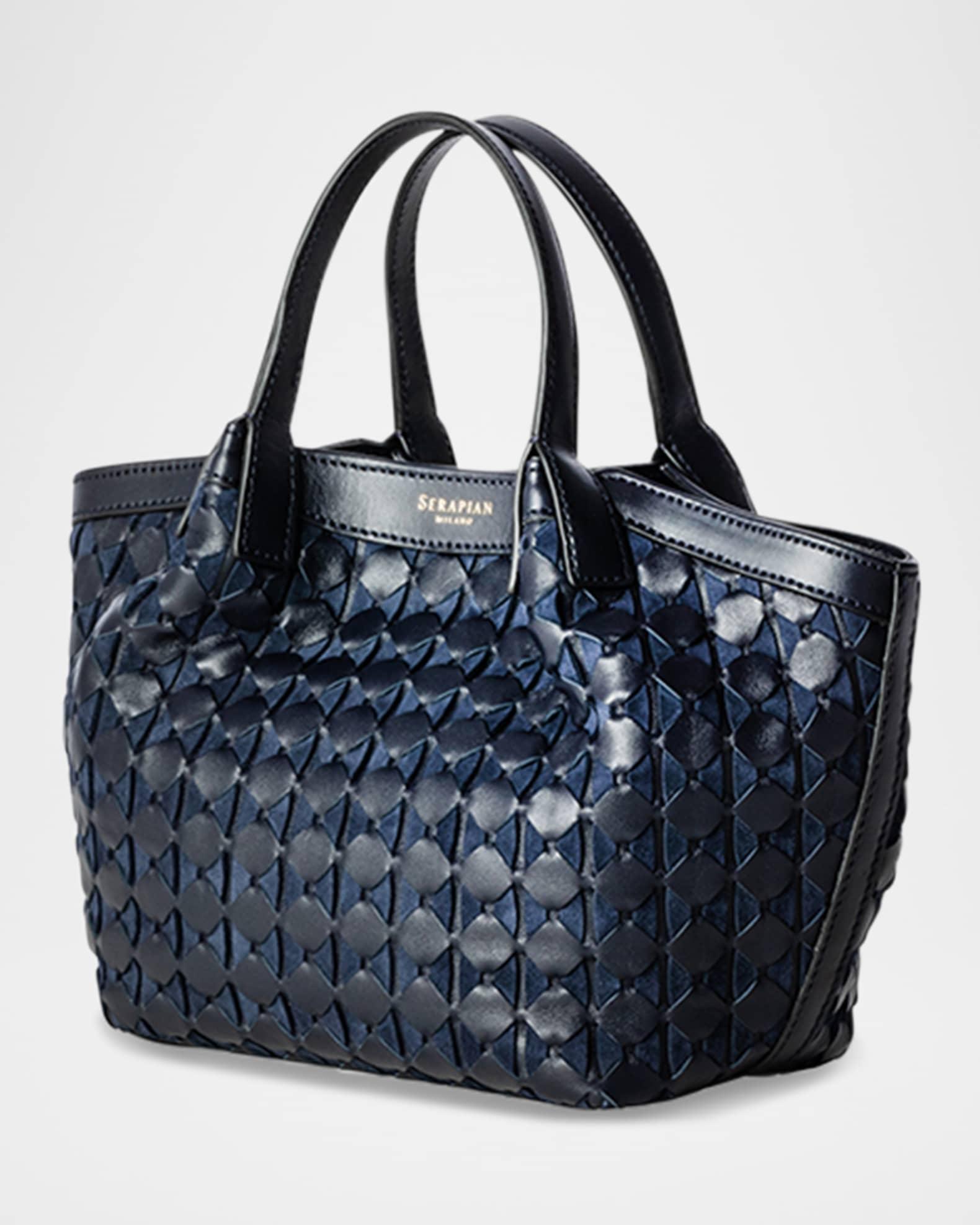 Secret Mini Mosaic Leather Top-Handle Bag Product Image