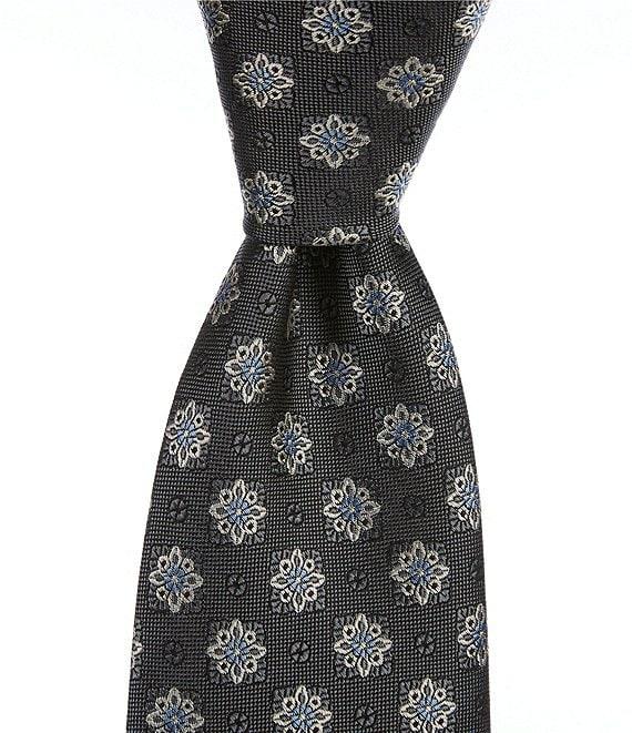 Cremieux Kalen Stars 3 1/8#double; Woven Silk Tie Product Image