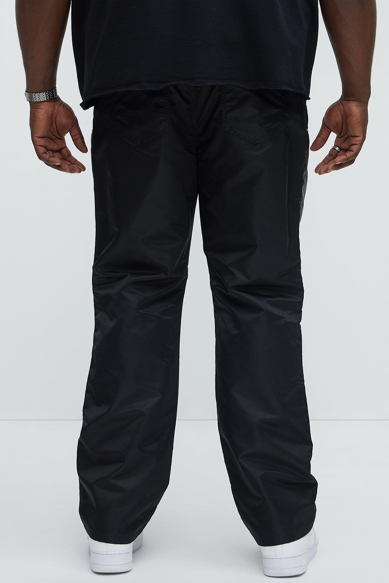 Berlin Carpenter Straight Panel Pants - Black Product Image