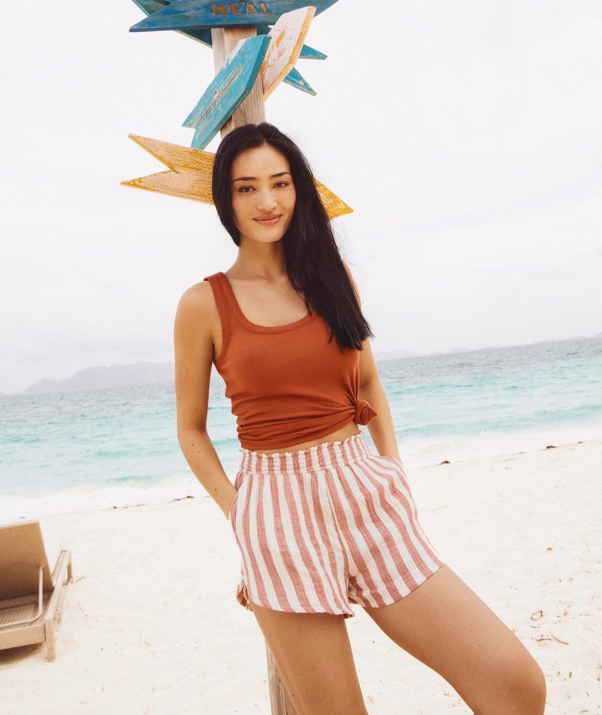 Corinne Double Cloth Short Product Image