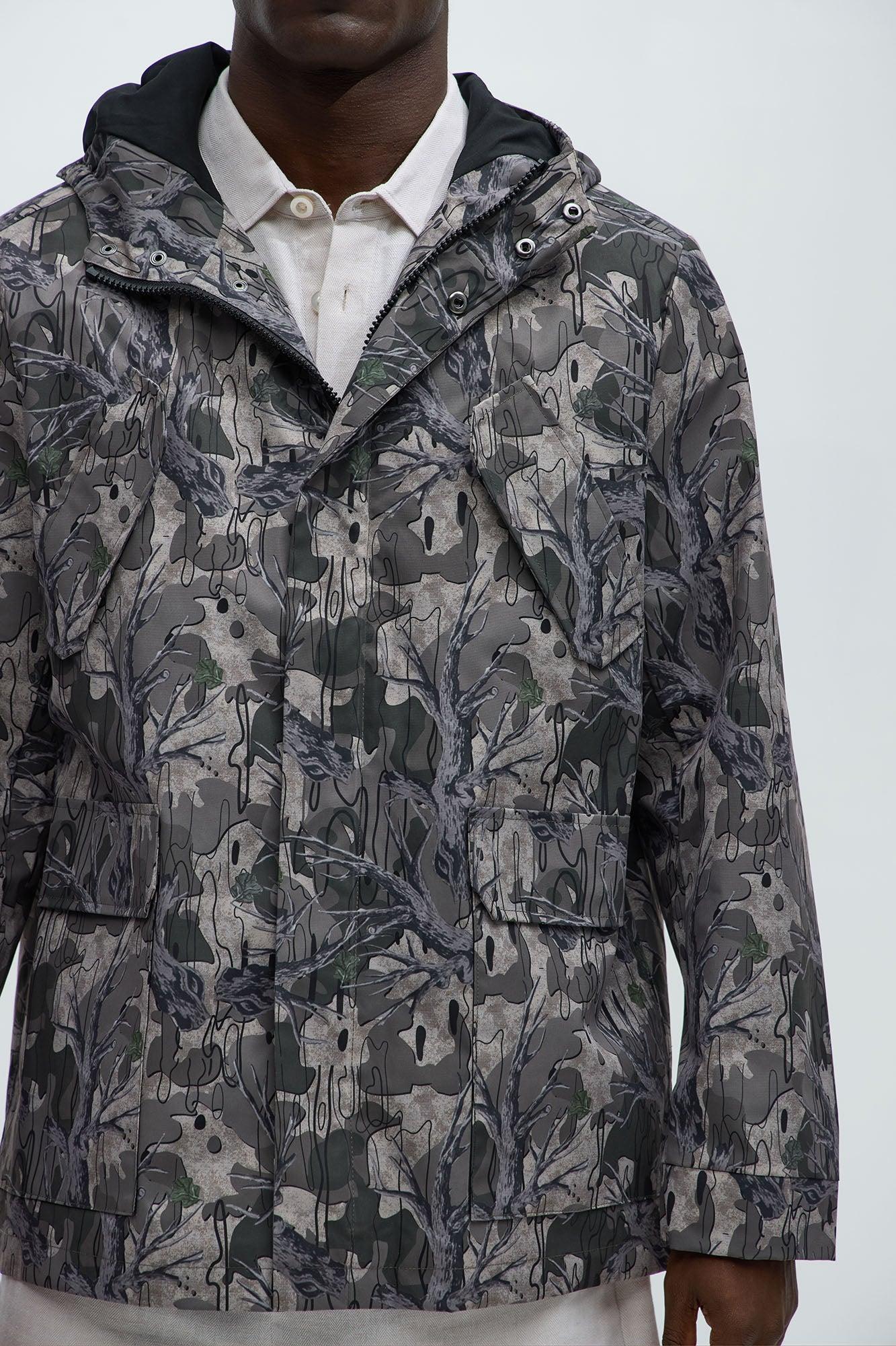 Harrow Hunting Zip Hooded Jackets - Camouflage Product Image