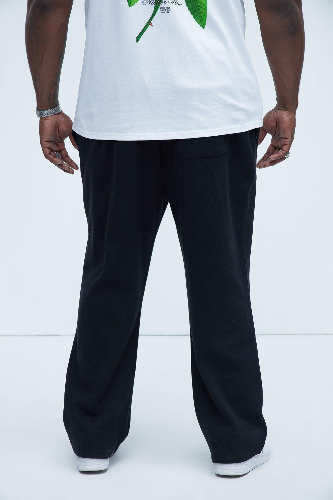 Tyson Chained To The Money Straight Sweatpants - Black Product Image