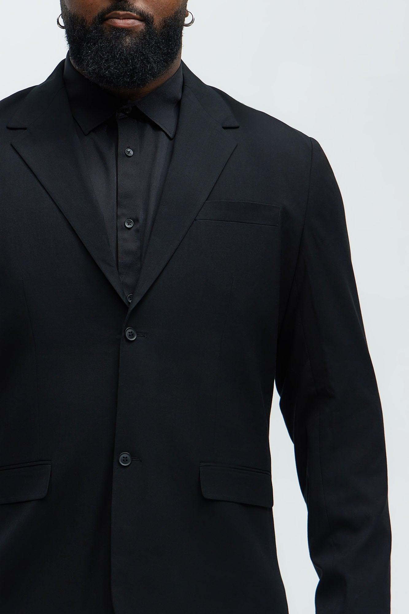 The Modern Stretch Suit Jacket - Black Product Image