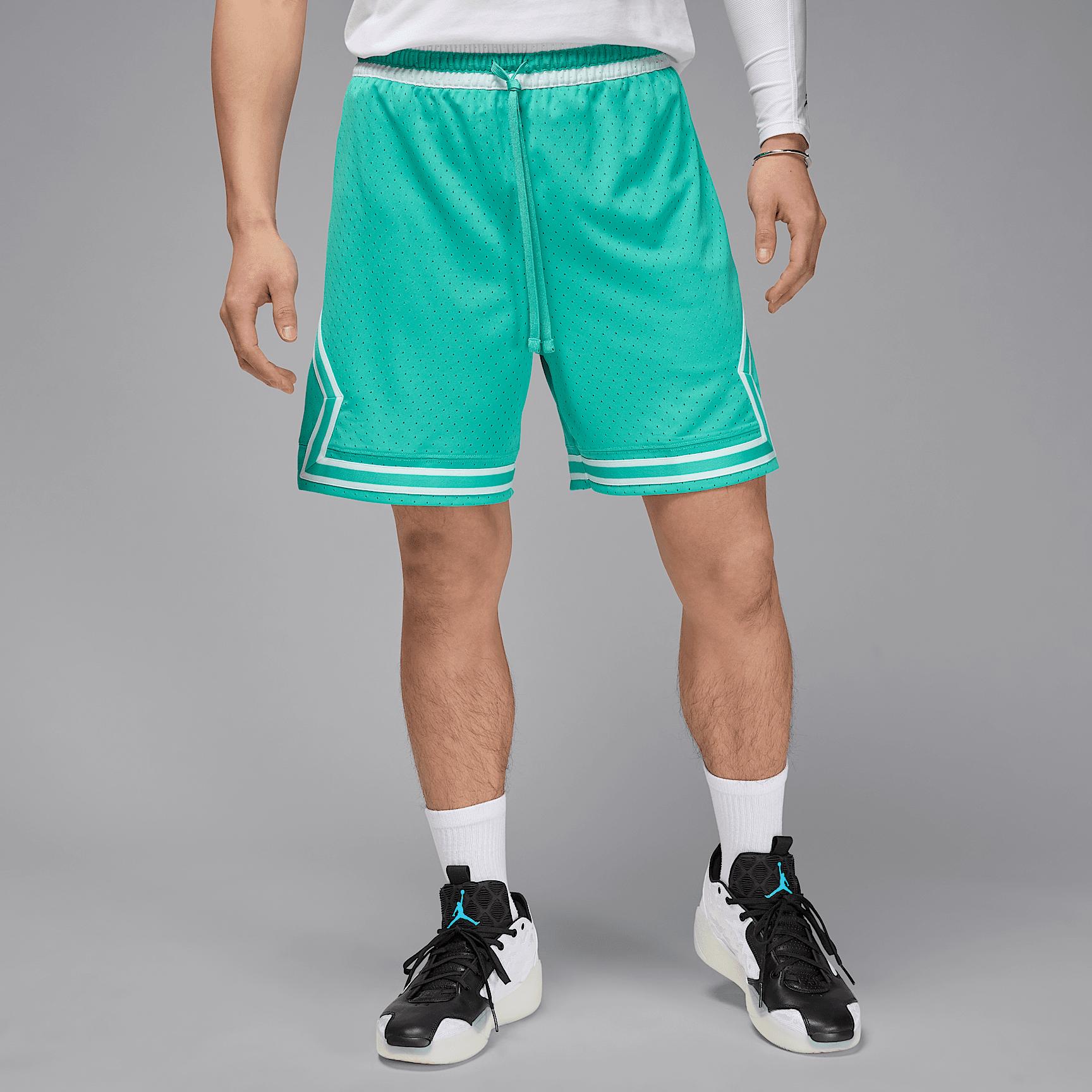 Mens Jordan Sport Dri-FIT Mesh Diamond Shorts | HF9910-392 Product Image