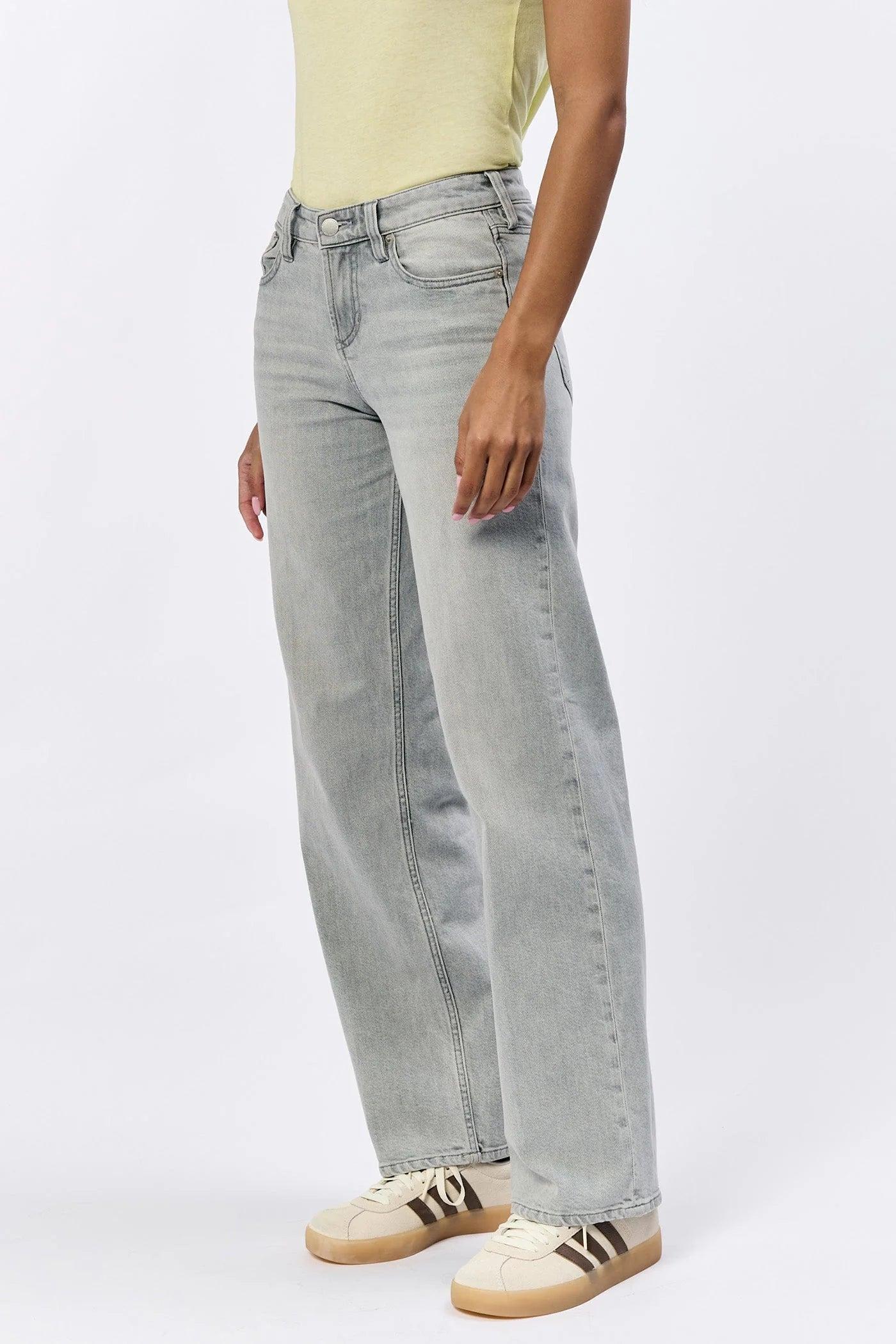 Taylor Midrise Clean Hem Denim Product Image