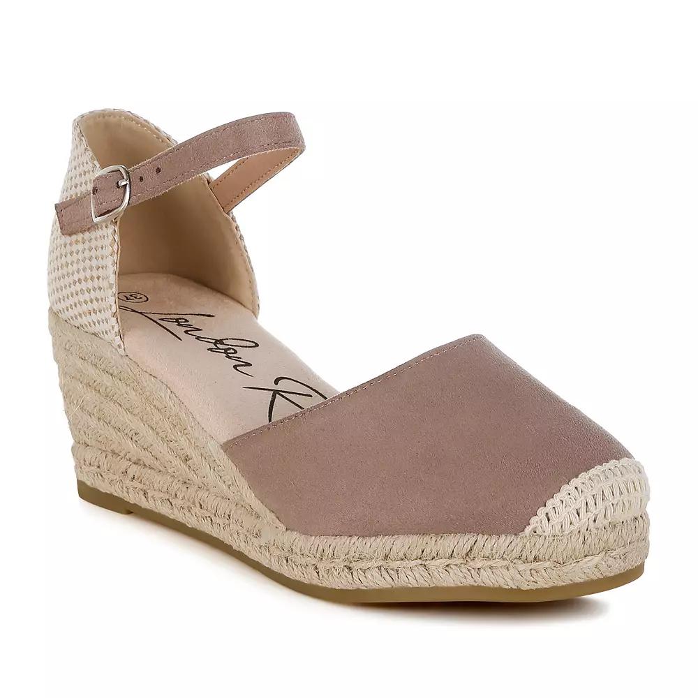 London Rag Paryor Women's Espadrille Wedge Sandals,  Product Image
