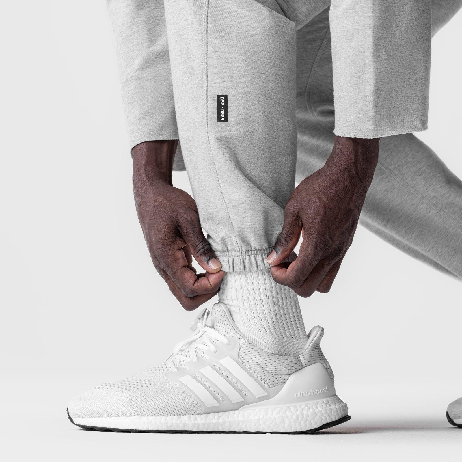 0956. Micro-Terry Jogger - Heather Grey Product Image