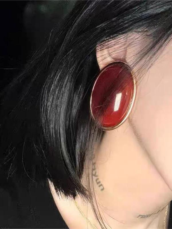 Geometric Split-Joint Earrings Accessories Product Image