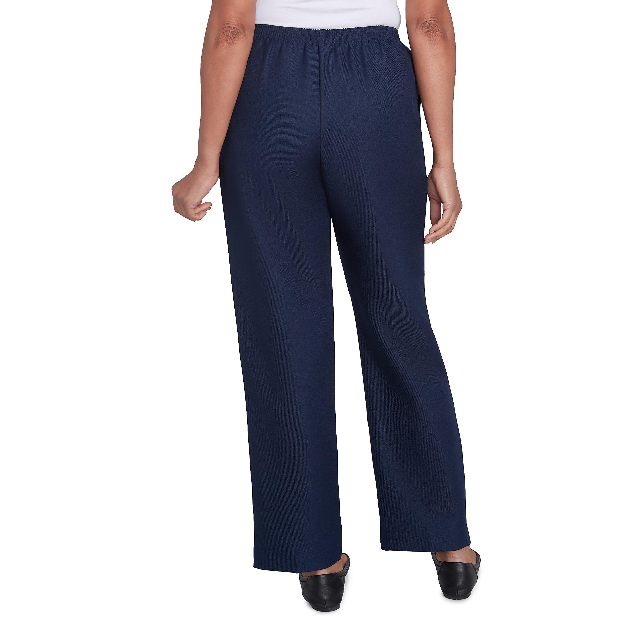 Alfred Dunner Classic Proportioned Pant Average Length Product Image