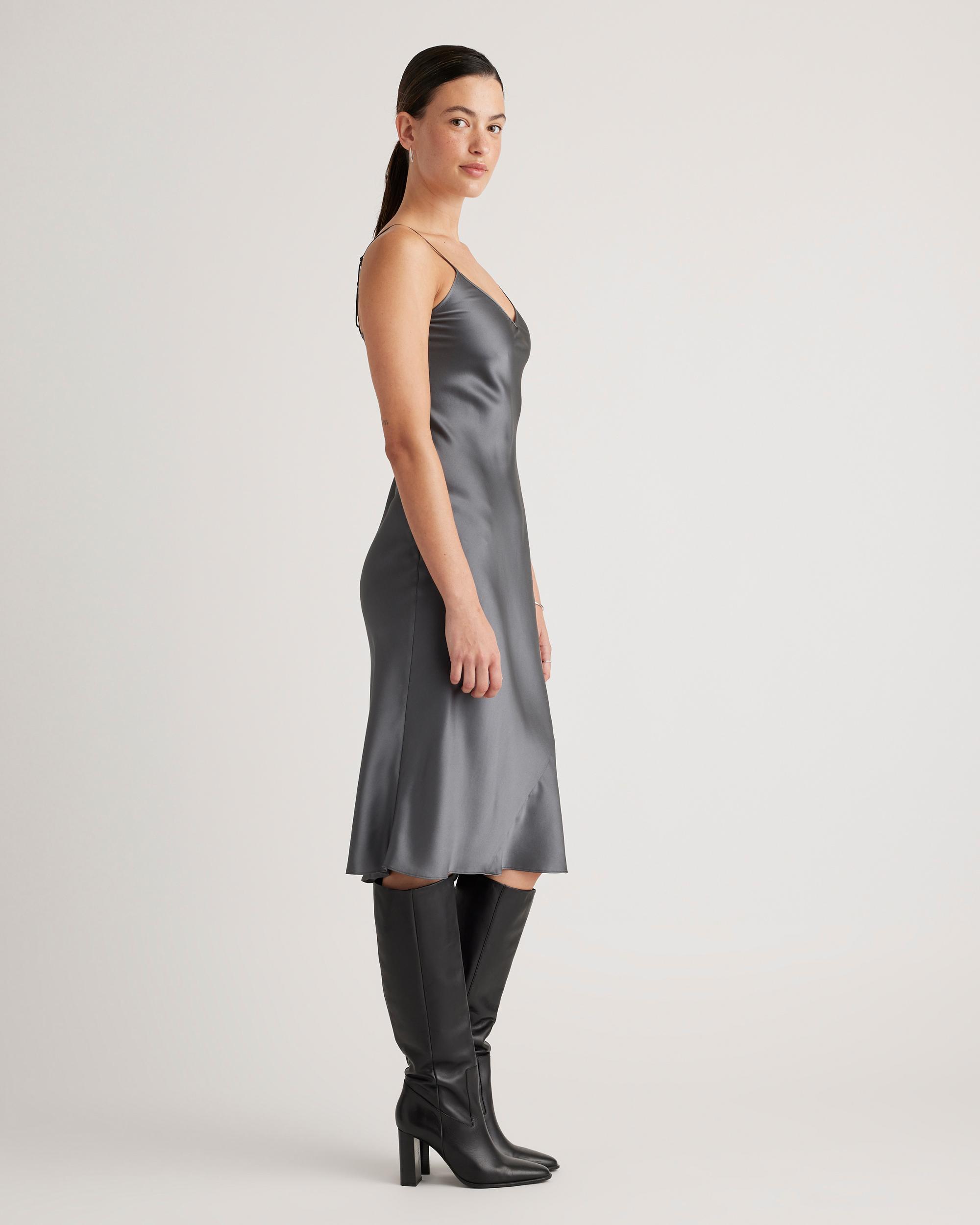 Quince | Women's Slip Dress Size XS, Silk Product Image