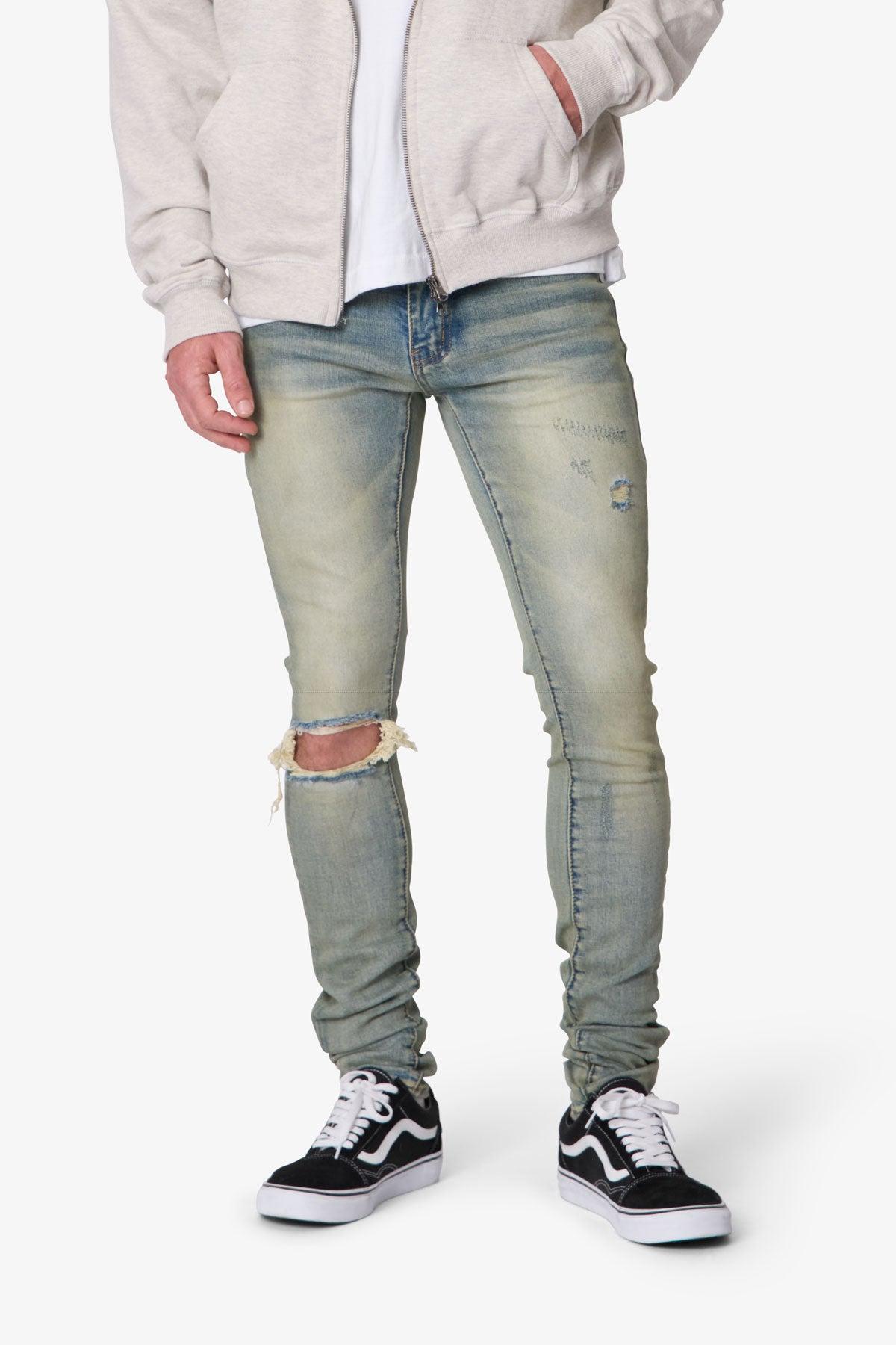 X721 Dusted Skinny Denim - 4th Day Sun Washed Blue Product Image