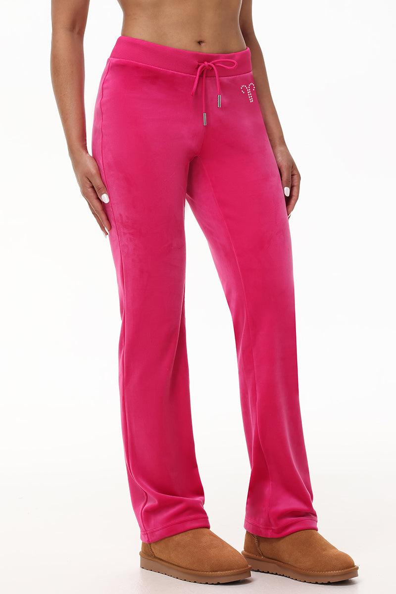 Custom Zodiac OG Big Bling Velour Track Pants Product Image