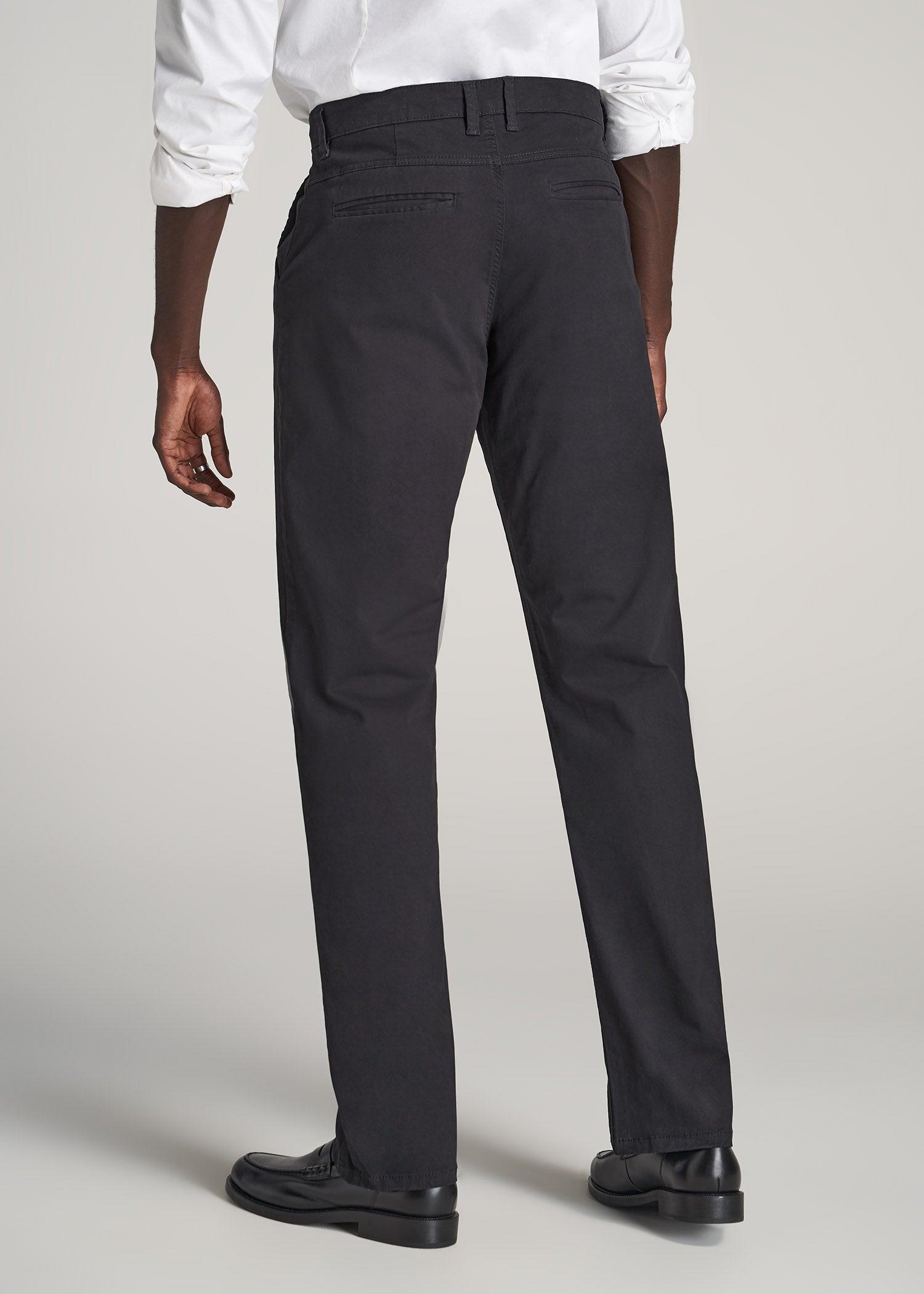 Mason RELAXED Chinos for Tall Men in Black Male Product Image