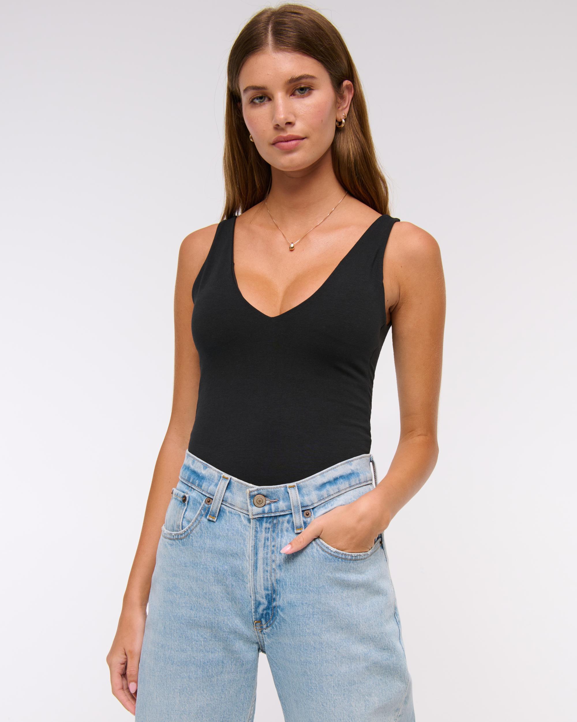 Bra-Free Plunge Bodysuit Product Image