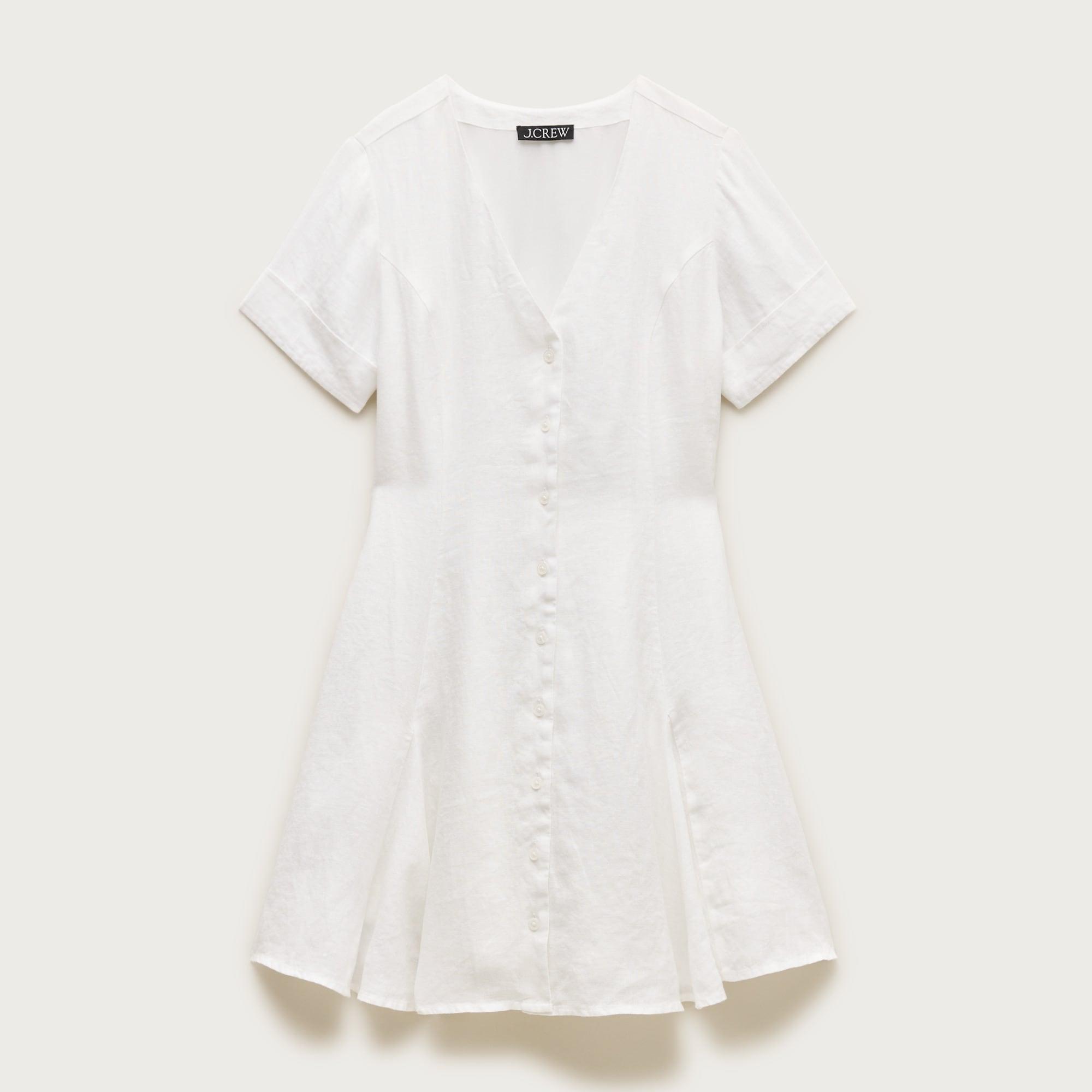 Fleur mini dress in linen Product Image