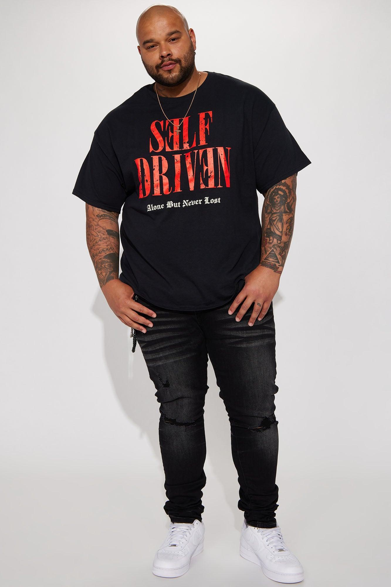 Self Driven Short Sleeve Tee - Black Product Image